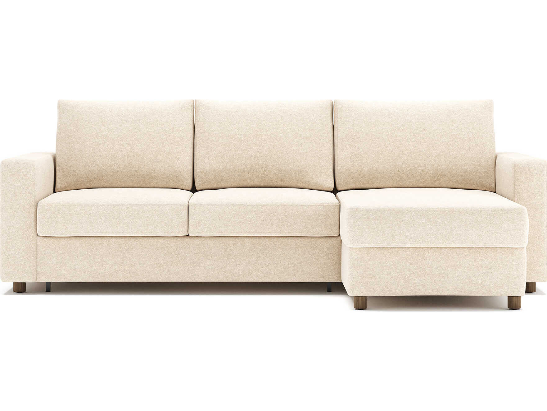 Innovation Neah Halifax Shell Beige Upholstered Sofa Bed