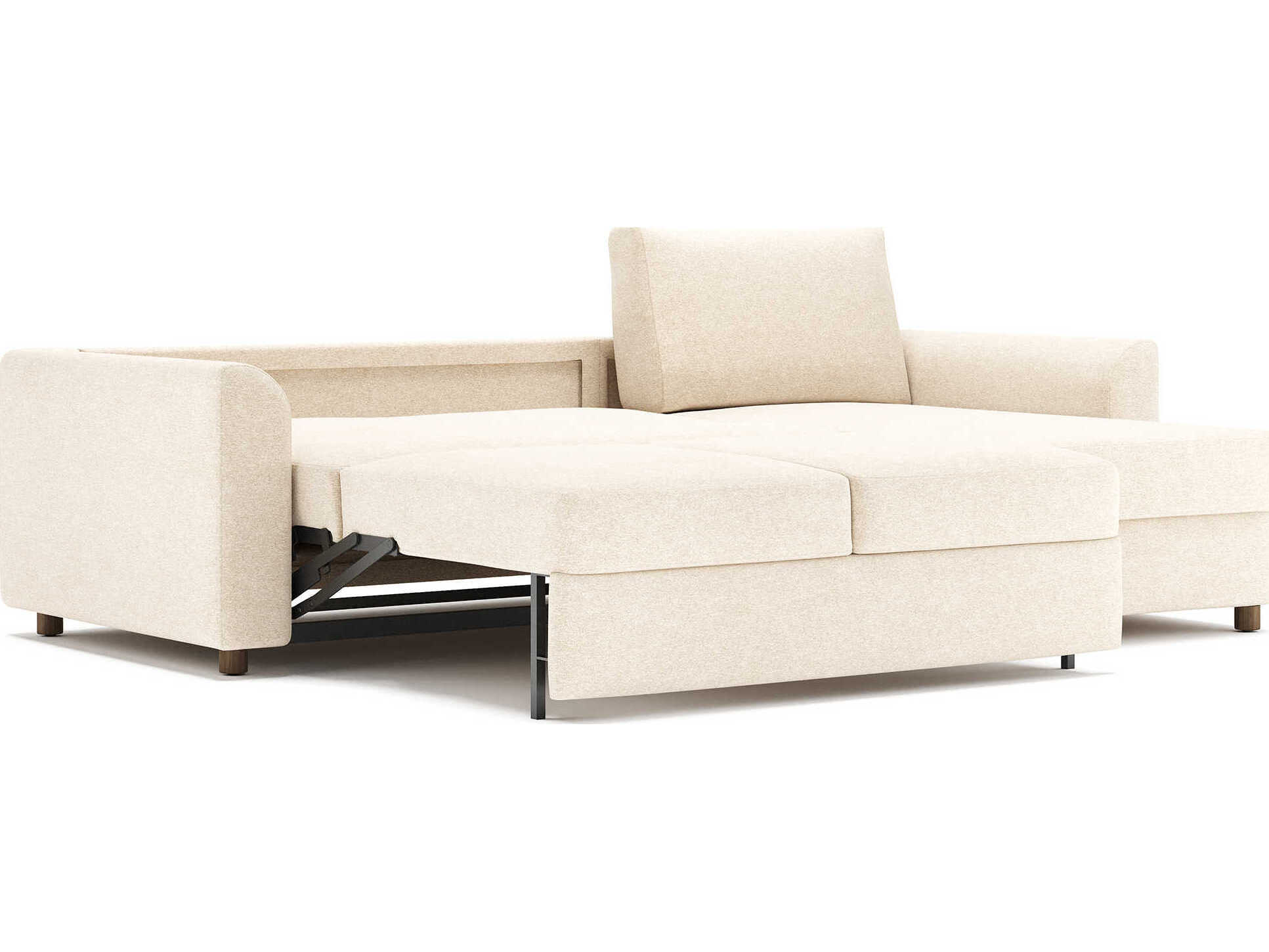 Innovation Neah Halifax Shell Beige Upholstered Sofa Bed