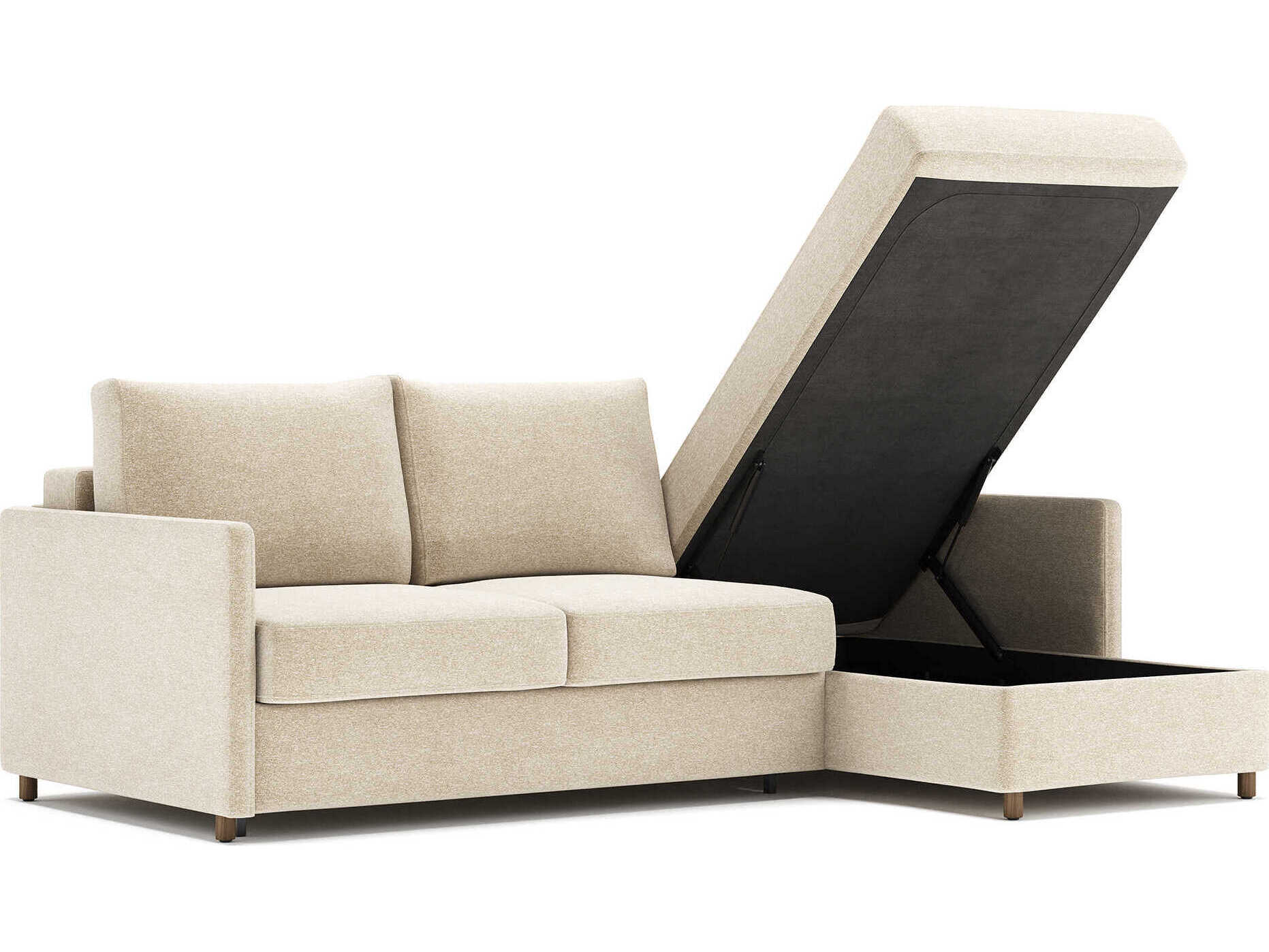 Innovation Neah Halifax Antique Beige Upholstered Sofa Bed