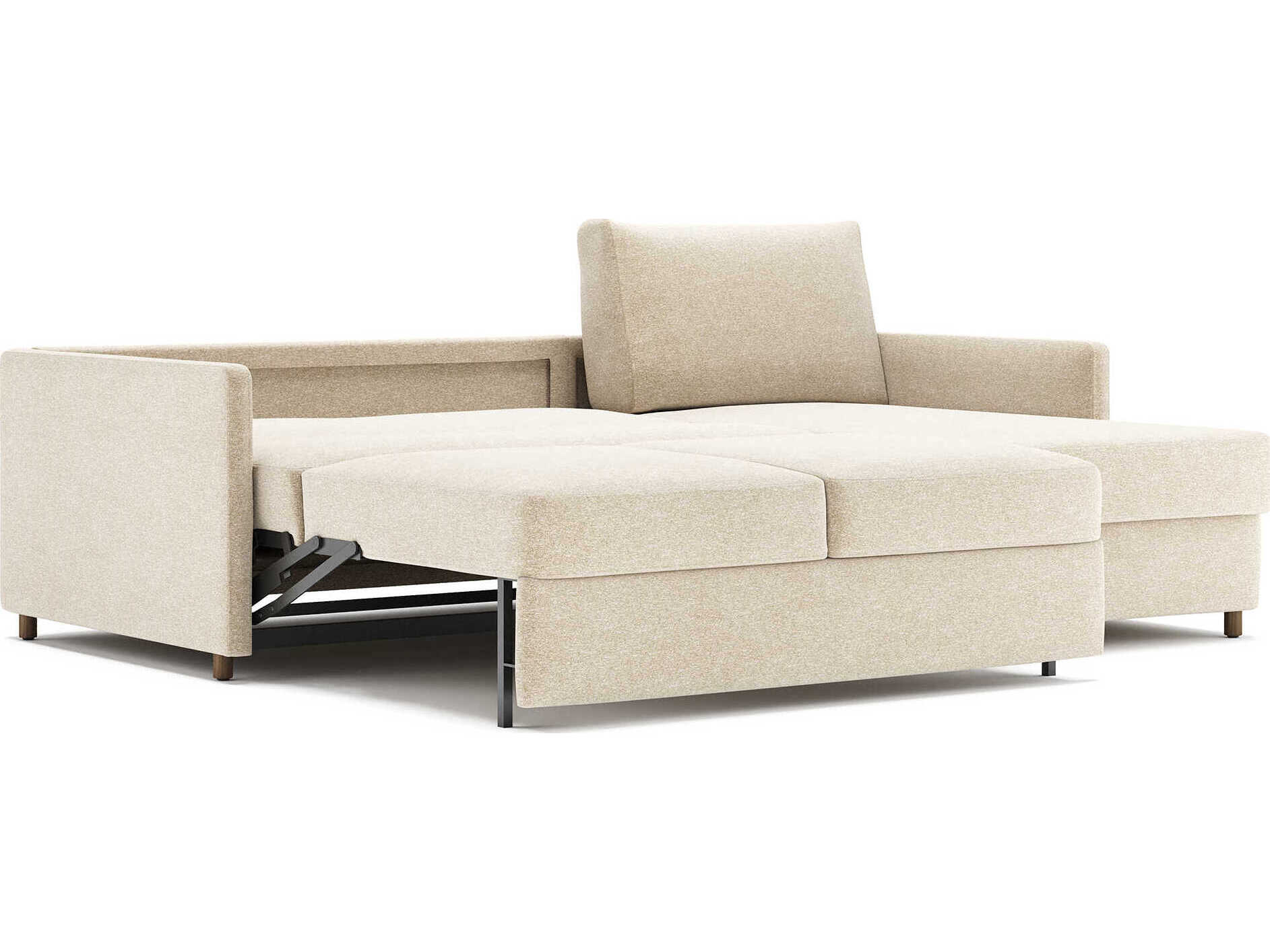 Innovation Neah Halifax Antique Beige Upholstered Sofa Bed