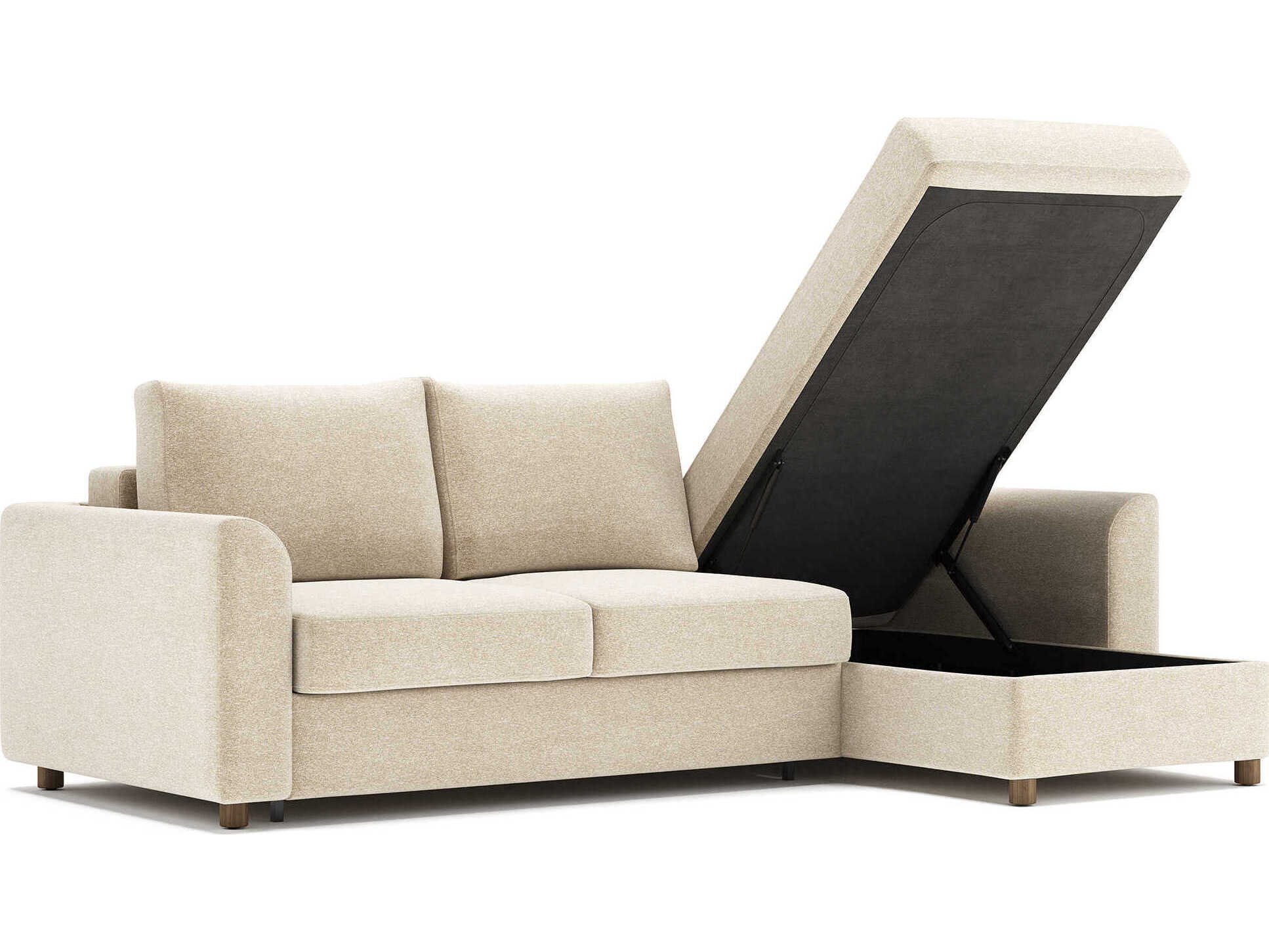 Innovation Neah Halifax Antique Beige Upholstered Sofa Bed