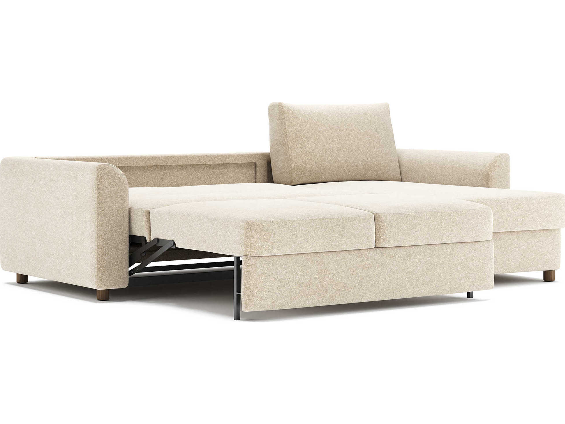 Innovation Neah Halifax Antique Beige Upholstered Sofa Bed