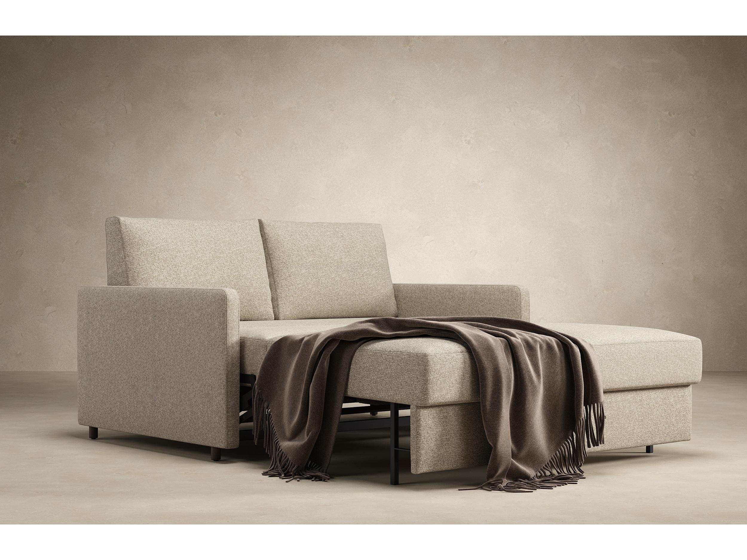 Innovation Neah Sofa Bed with Slim Arm Rests Queen in Halifax Antique