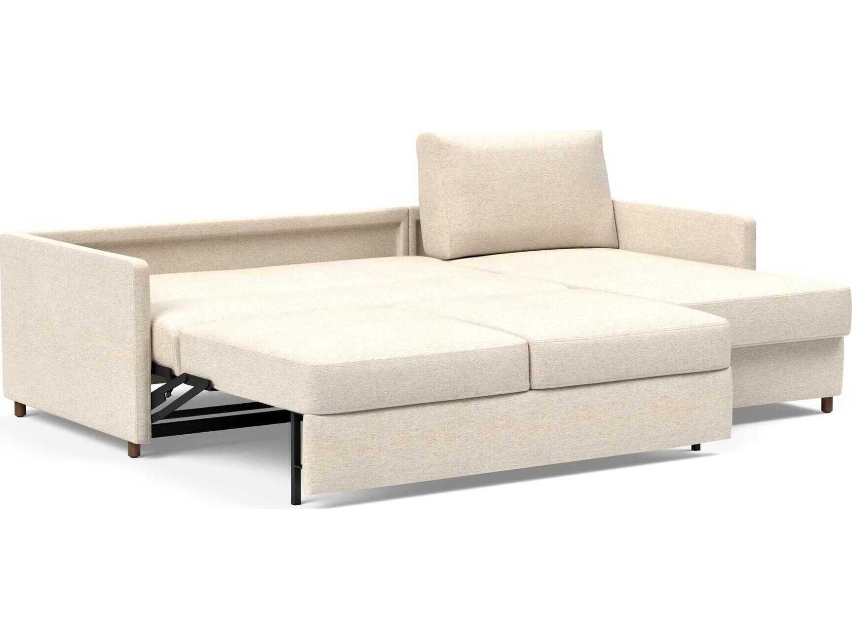 Innovation Neah Halifax Shell Beige Upholstered Sofa Bed