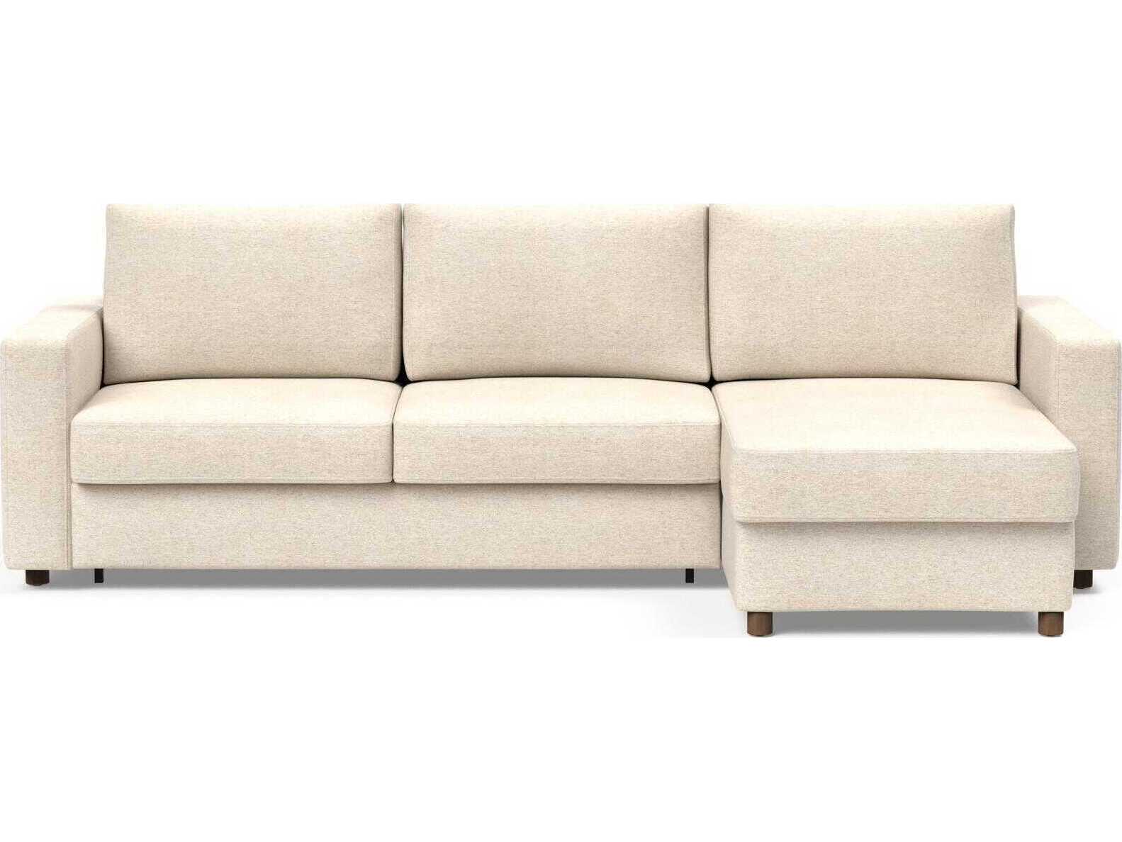 Innovation Neah Halifax Shell Beige Upholstered Sofa Bed