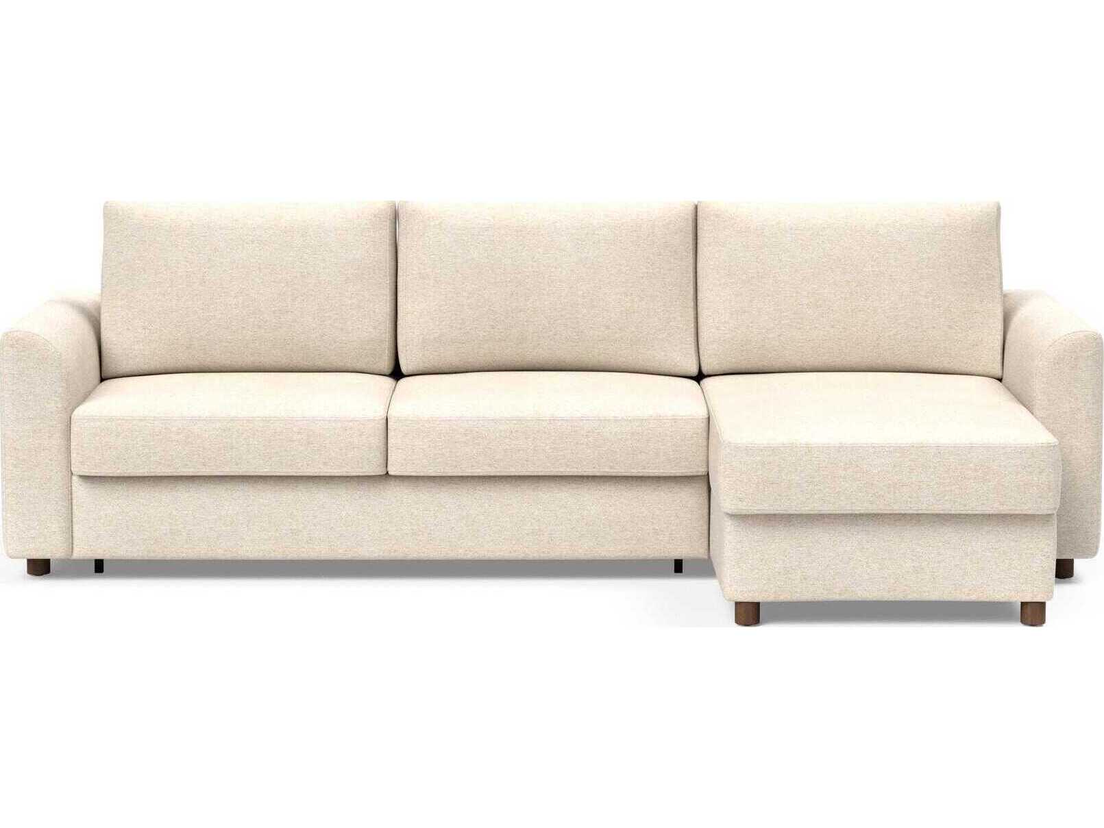 Innovation Neah Halifax Shell Beige Upholstered Sofa Bed