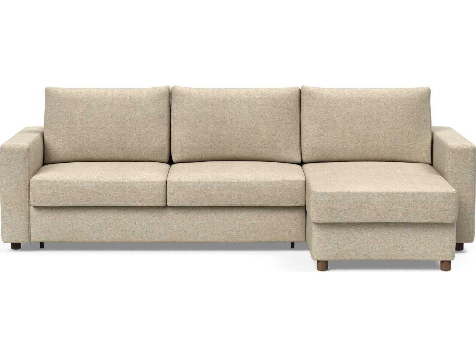 Innovation Neah Halifax Antique Beige Upholstered Sofa Bed