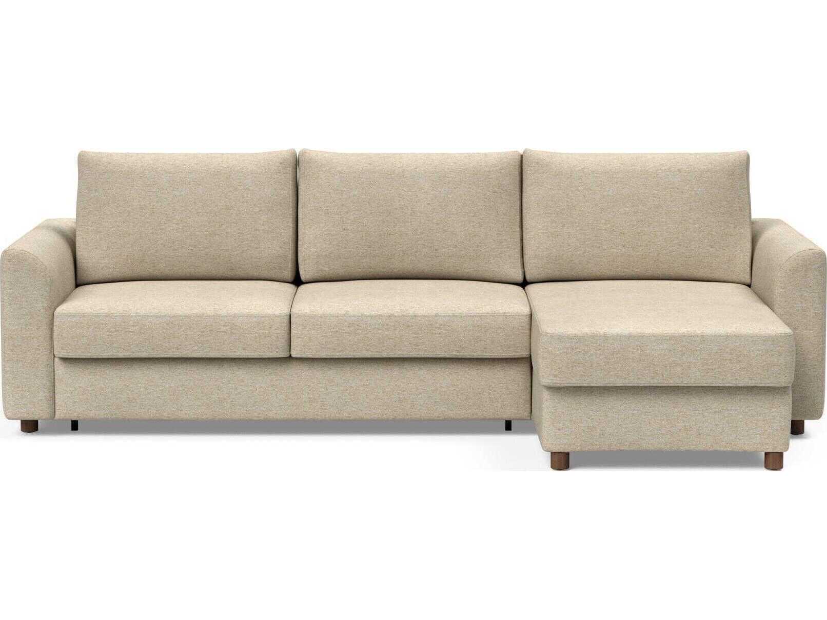 Innovation Neah Halifax Antique Beige Upholstered Sofa Bed