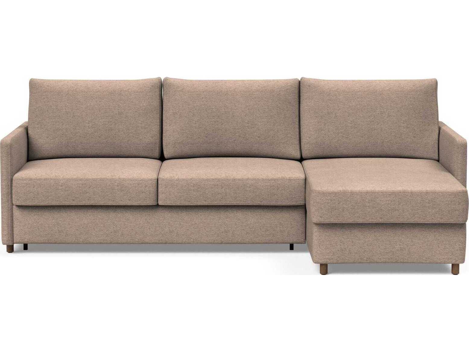 Innovation Neah Halifax Wicker Brown Upholstered Sofa Bed