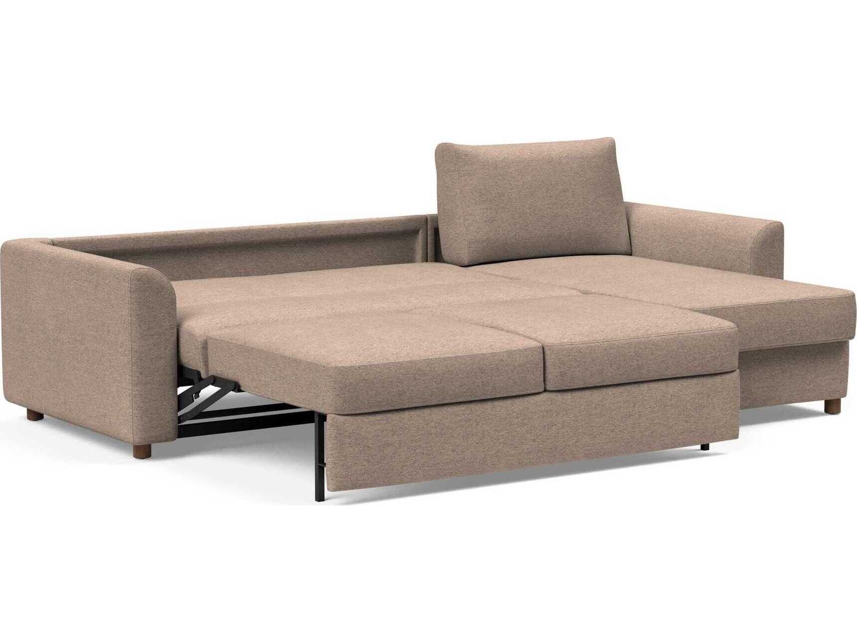 Innovation Neah Halifax Wicker Brown Upholstered Sofa Bed