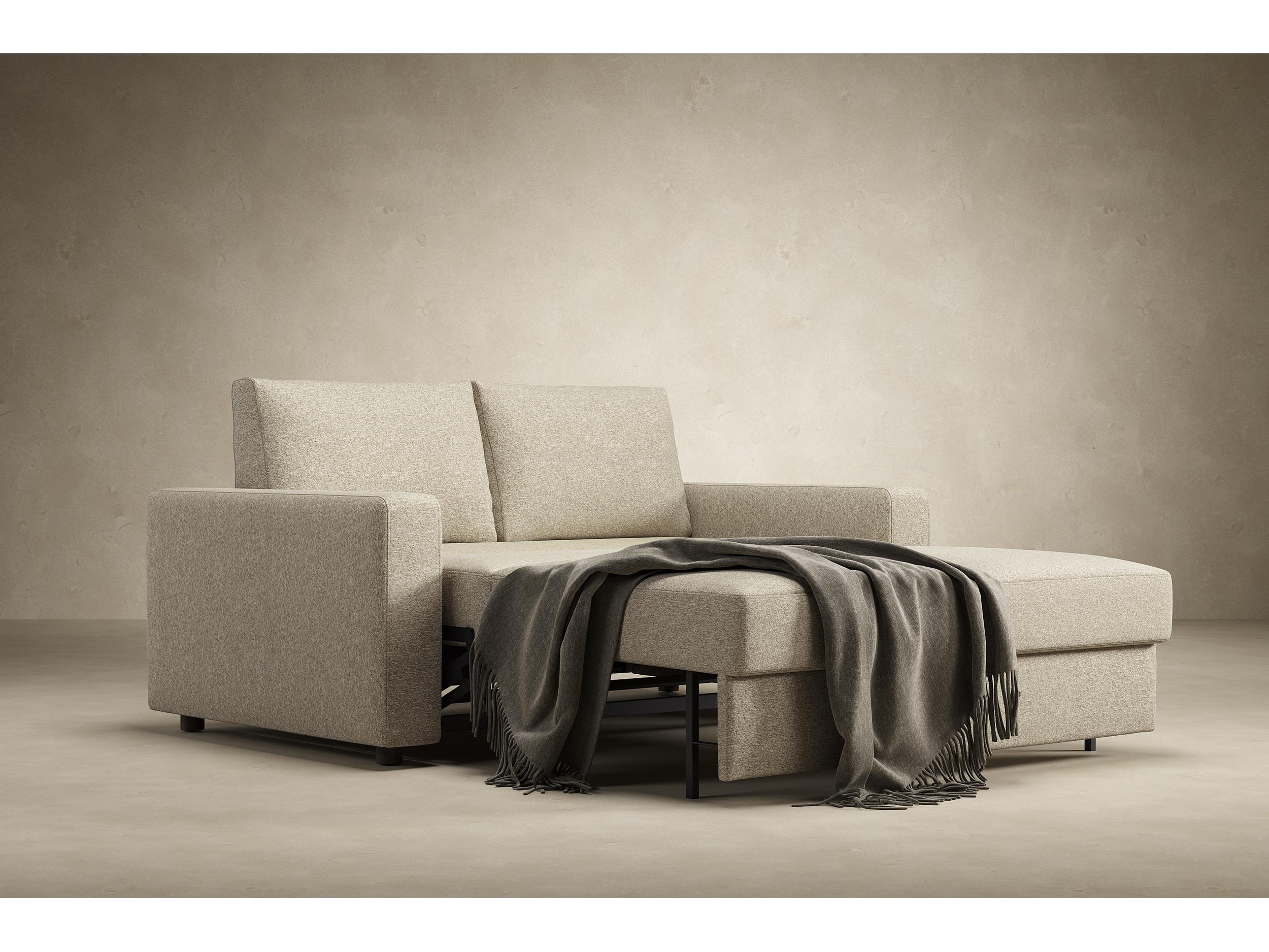 Innovation Neah Sofa Bed with Standard Arm Rests King in Halifax Antique