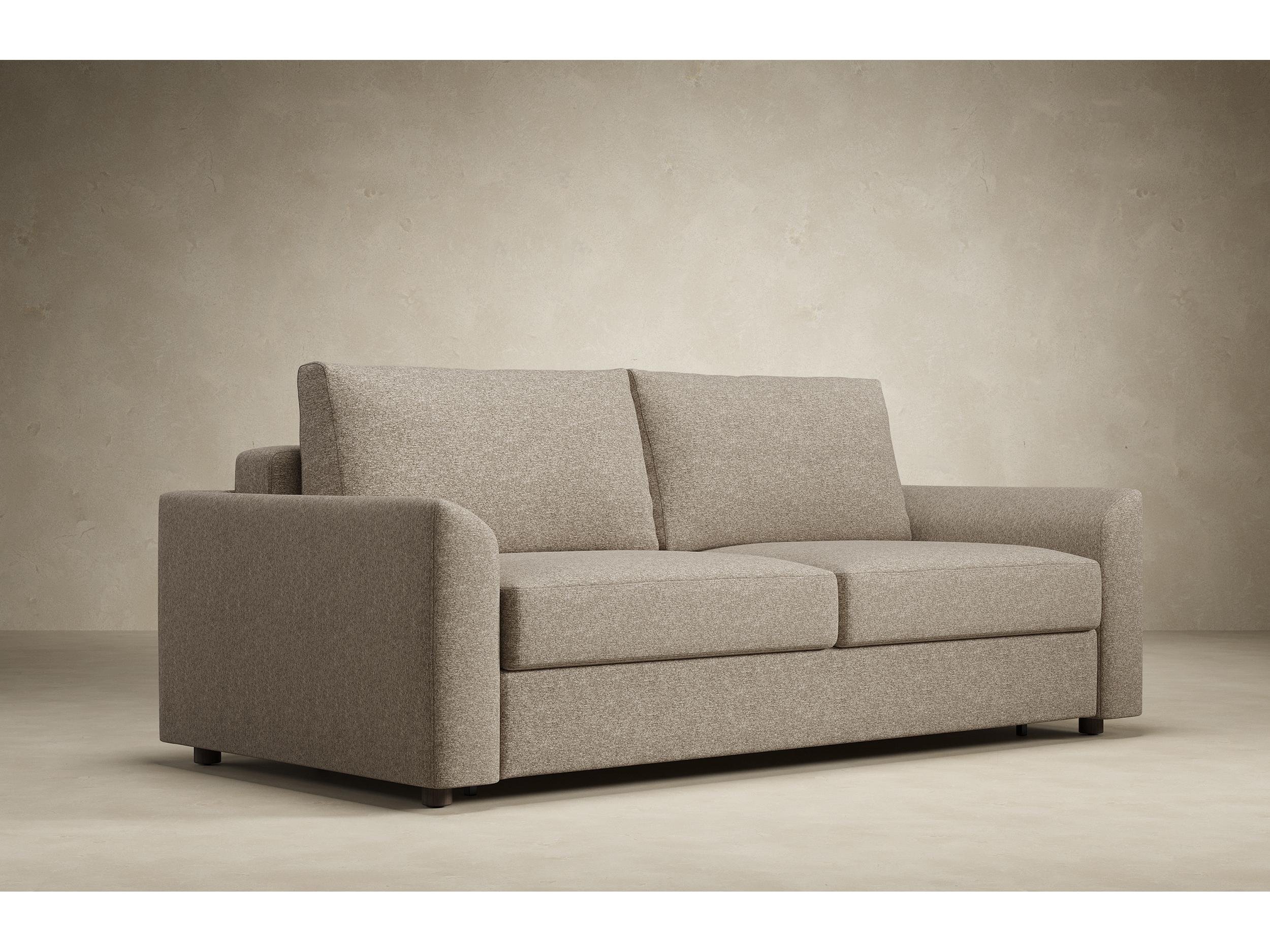 Innovation Neah Sofa Bed with Curved Arm Rests King in Halifax Wicker