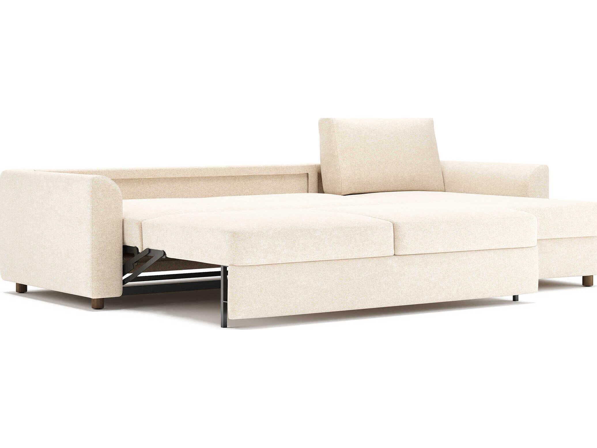 Innovation Neah Halifax Shell Beige Upholstered Sofa Bed