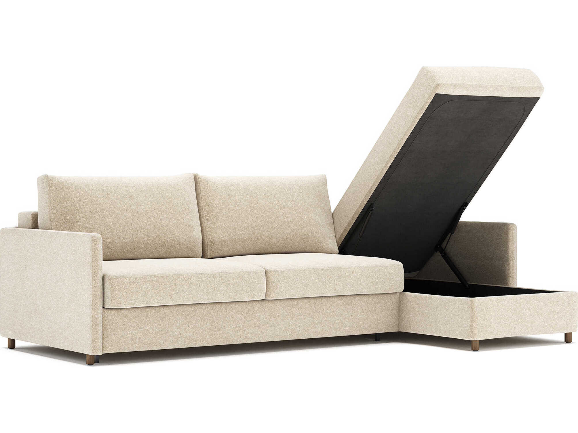 Innovation Neah Halifax Antique Beige Upholstered Sofa Bed