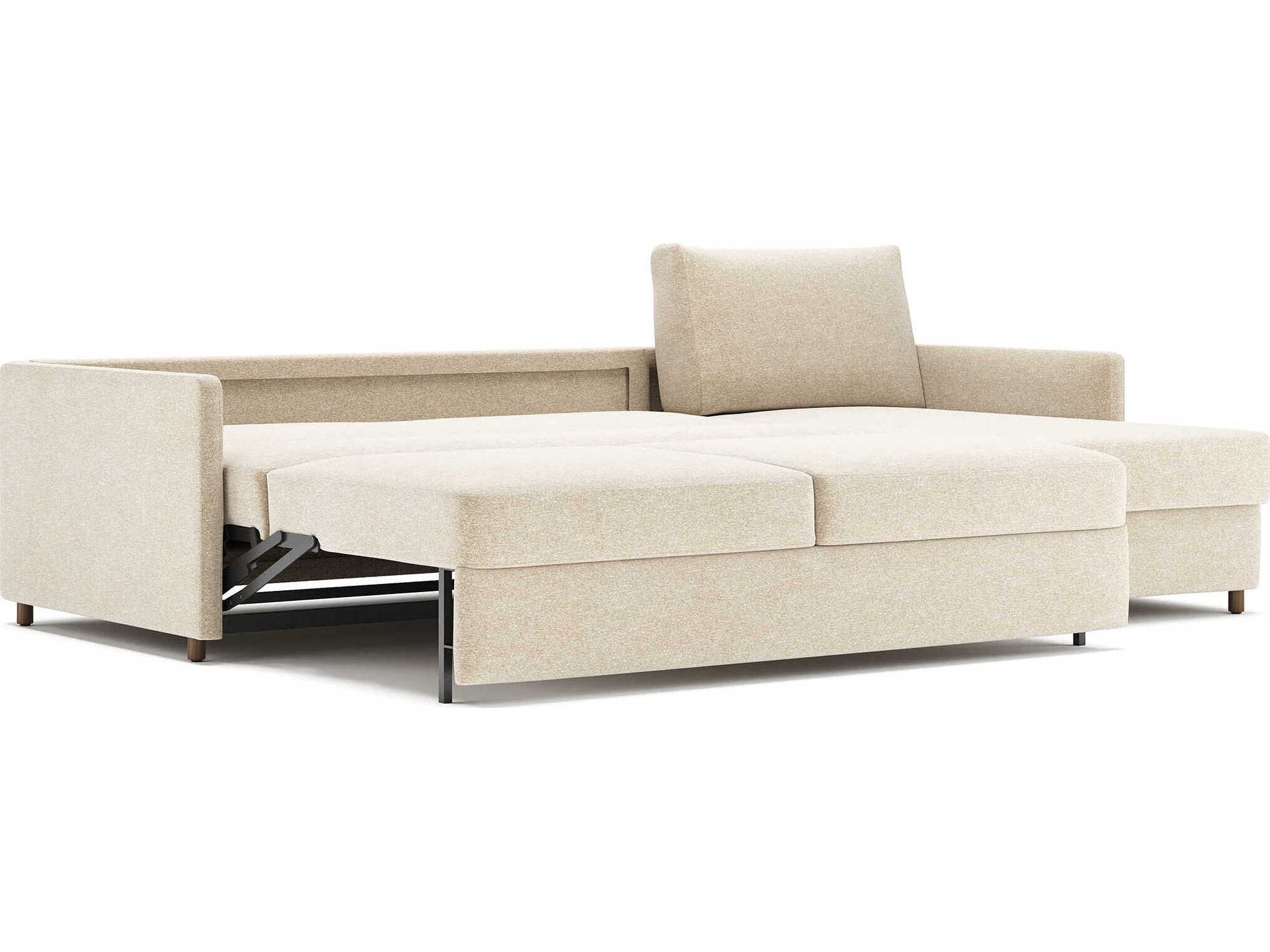 Innovation Neah Halifax Antique Beige Upholstered Sofa Bed