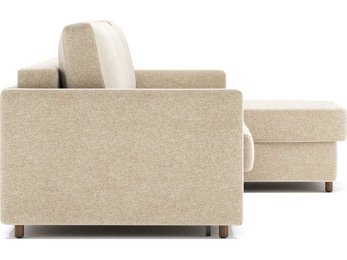 Innovation Neah Halifax Antique Beige Upholstered Sofa Bed