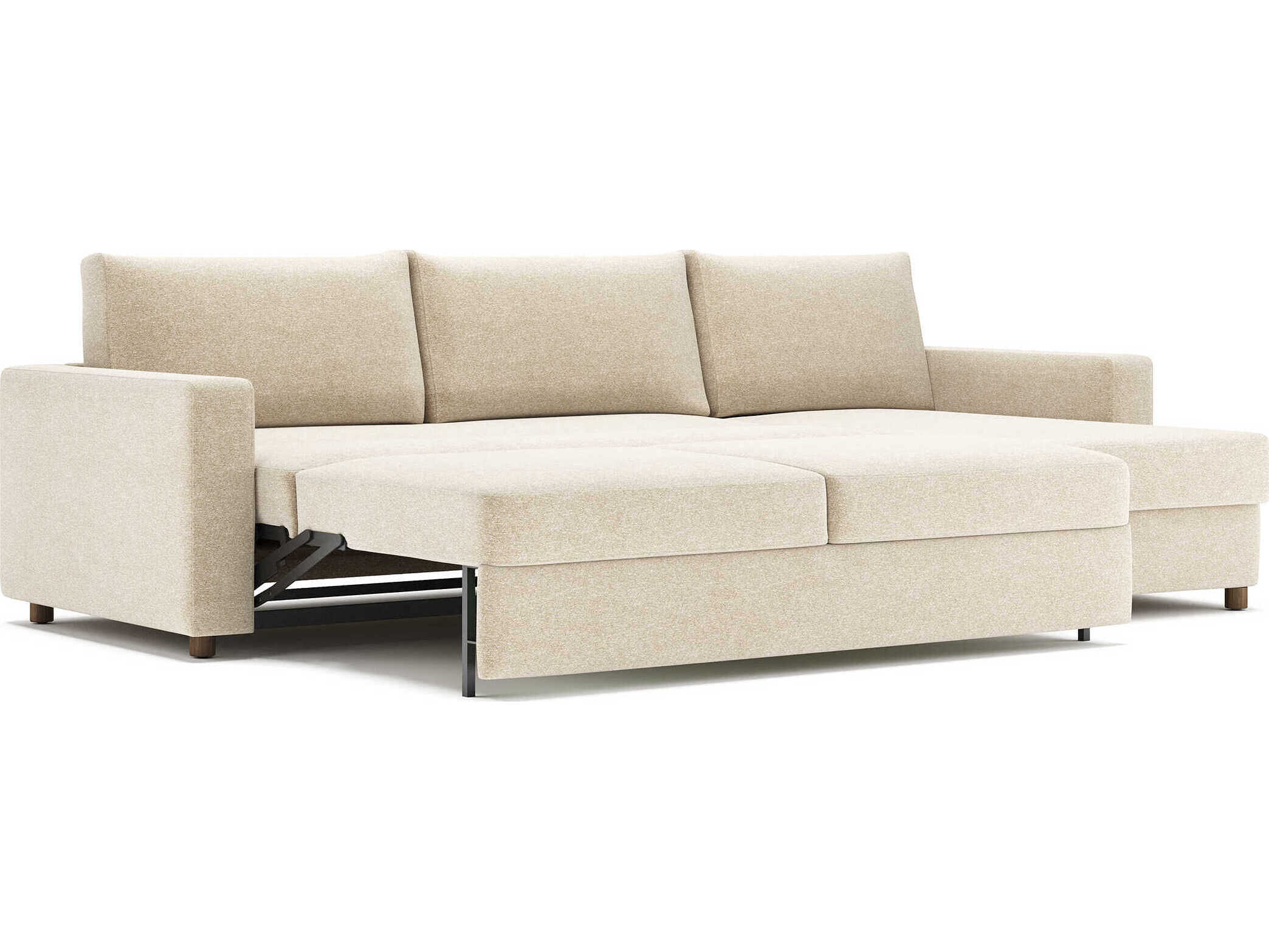 Innovation Neah Halifax Antique Beige Upholstered Sofa Bed