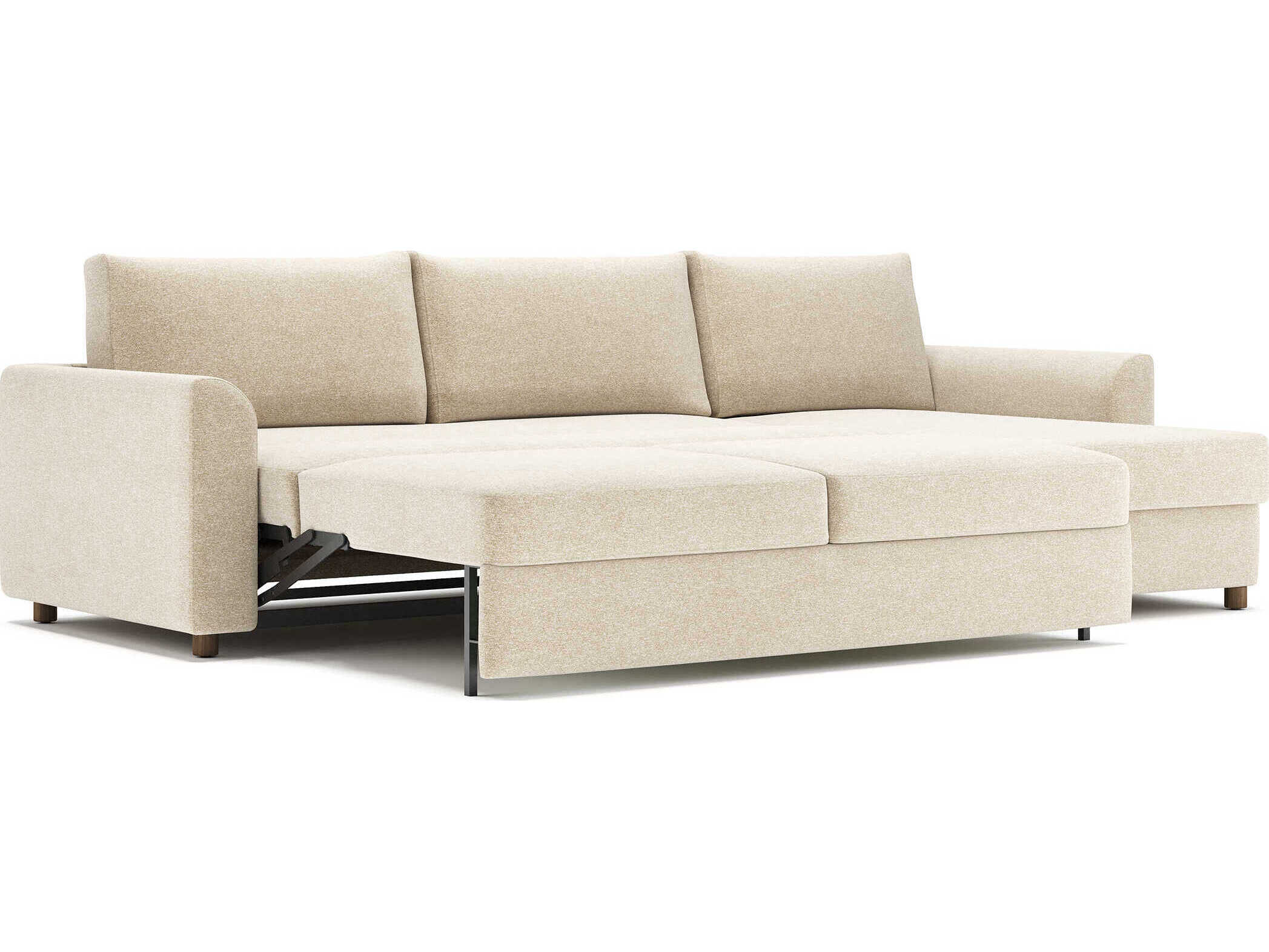 Innovation Neah Halifax Antique Beige Upholstered Sofa Bed