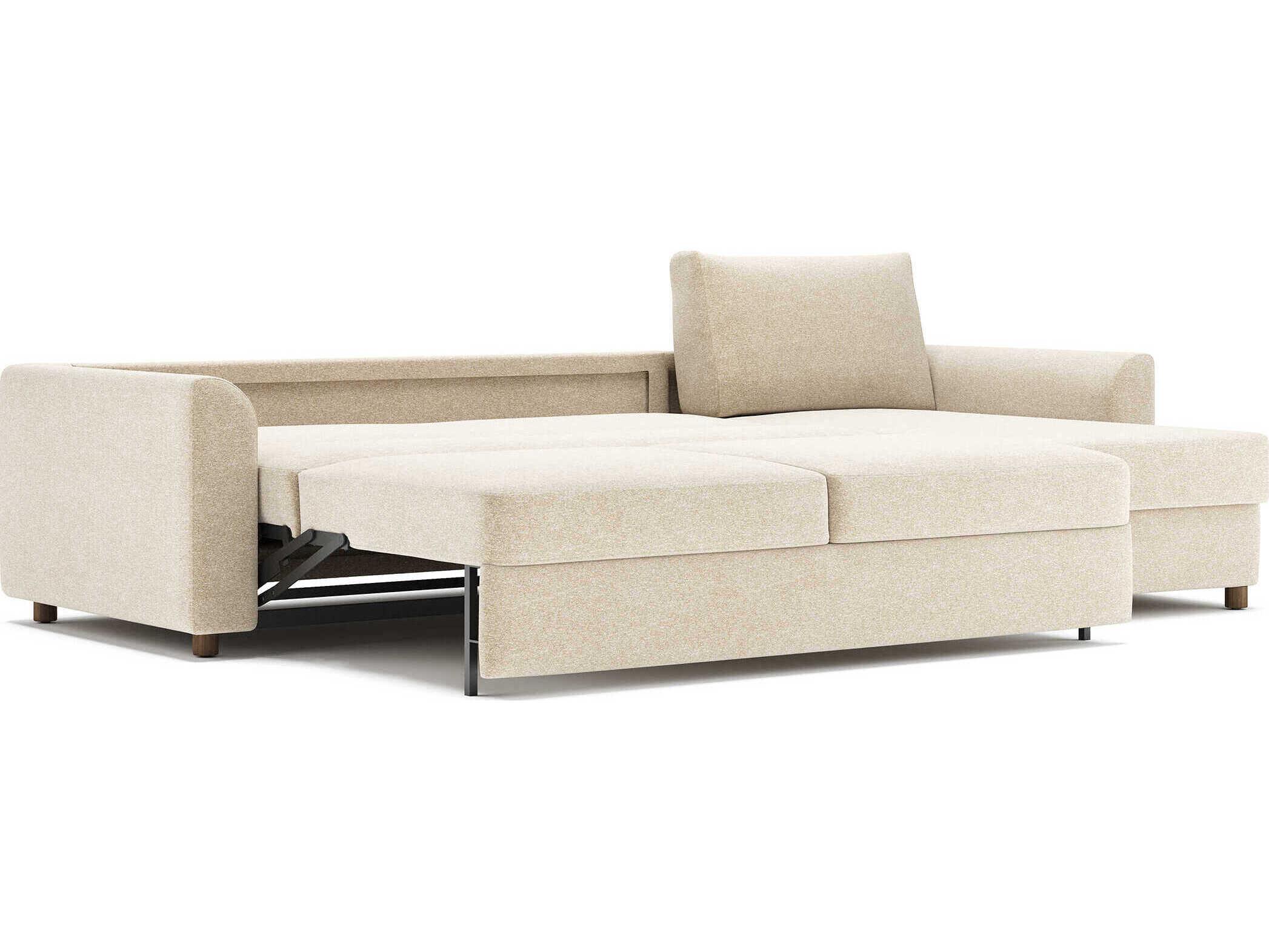 Innovation Neah Halifax Antique Beige Upholstered Sofa Bed