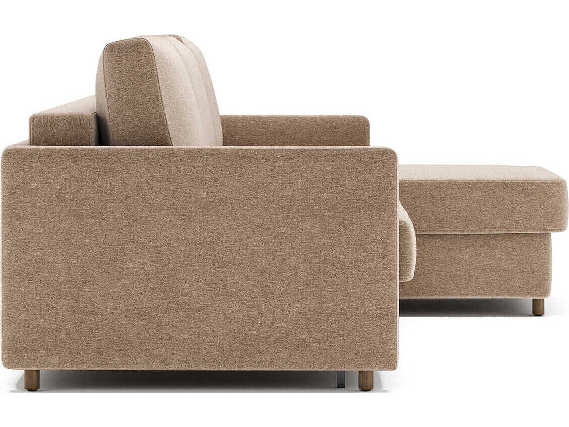 Innovation Neah Halifax Wicker Brown Upholstered Sofa Bed