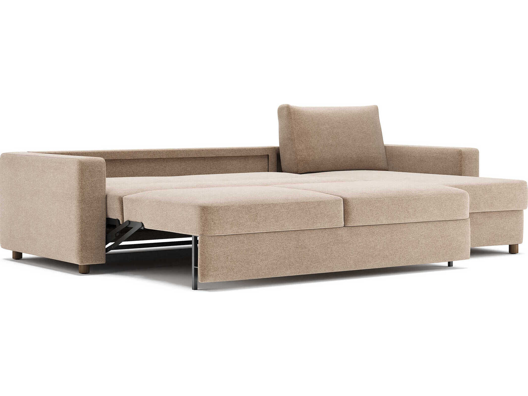 Innovation Neah Halifax Wicker Brown Upholstered Sofa Bed