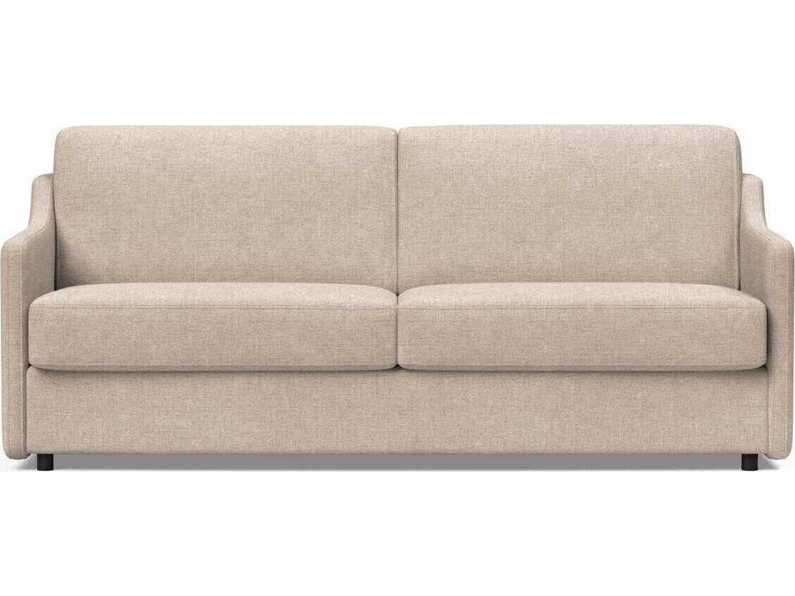 Innovation Carnell Adario Taupe Beige Upholstered Sofa Bed