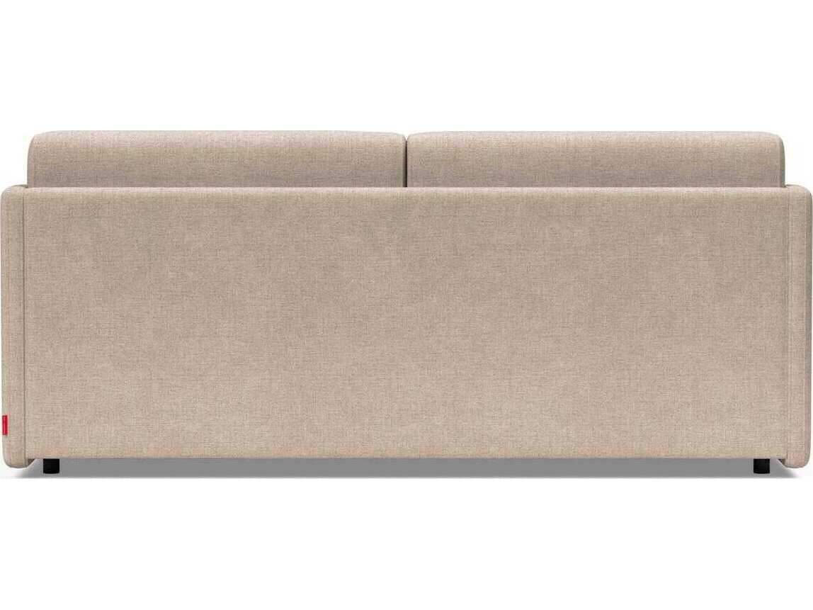 Innovation Carnell Adario Taupe Beige Upholstered Sofa Bed