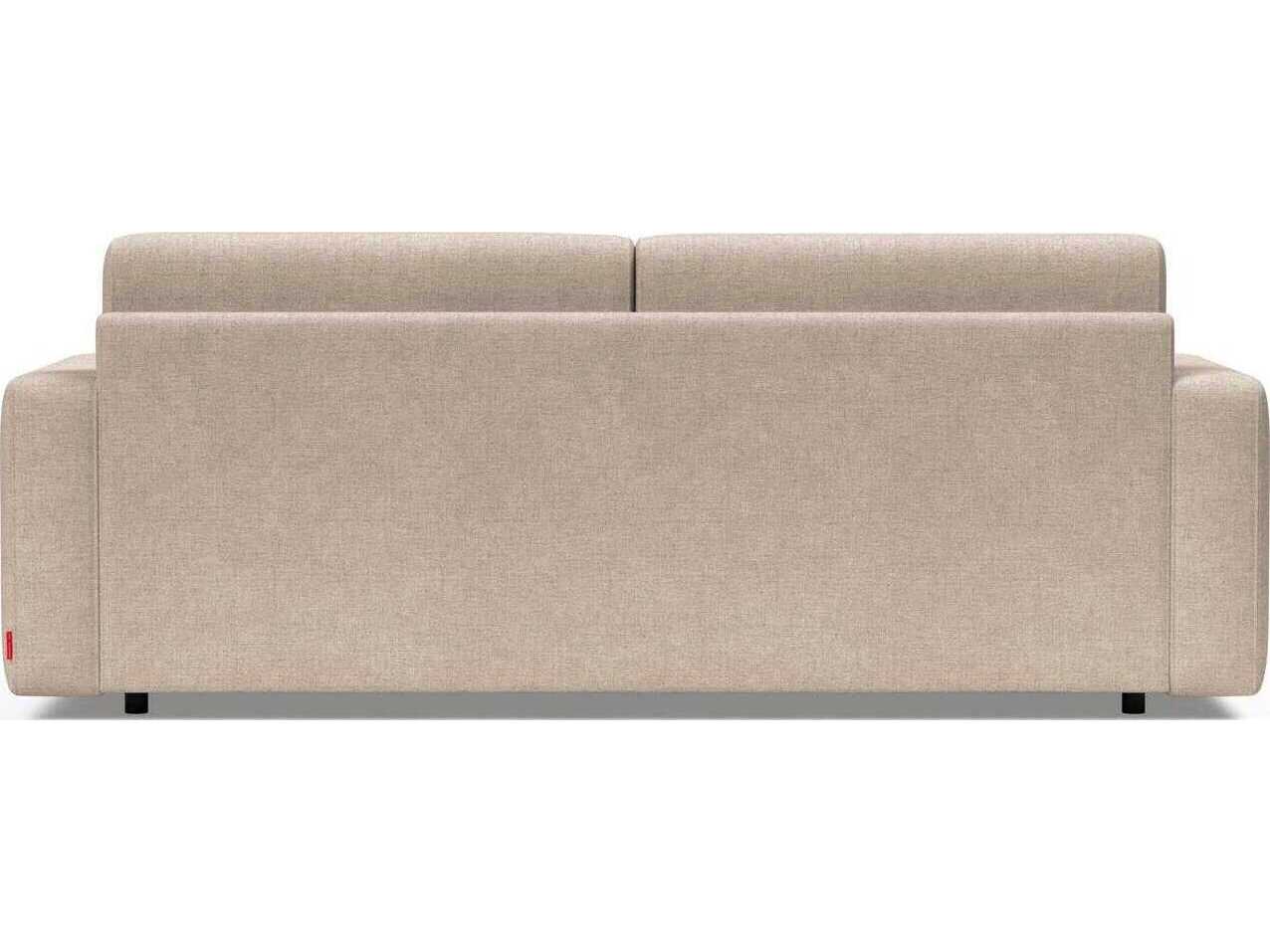 Innovation Carnell Adario Taupe Beige Upholstered Sofa Bed