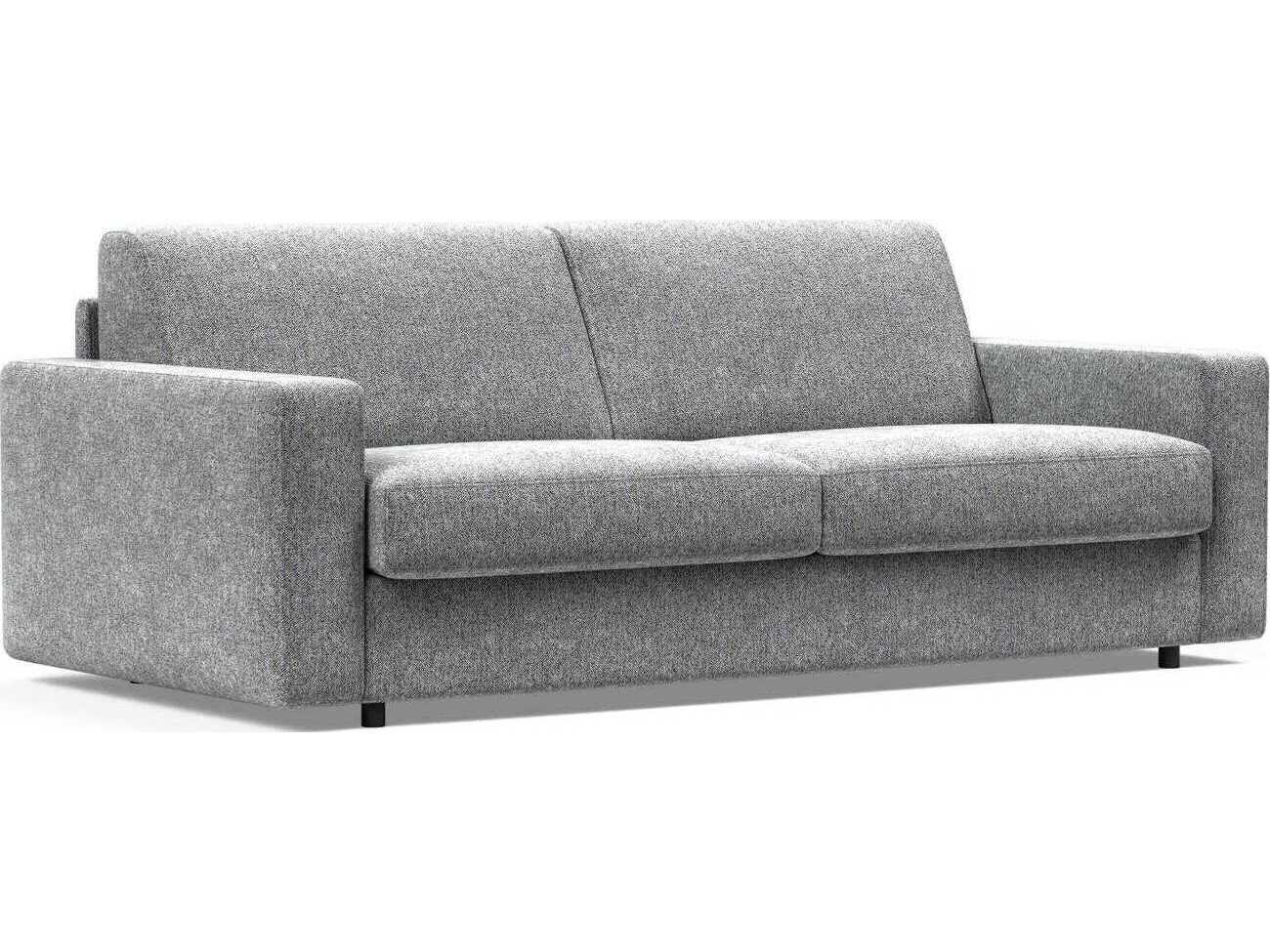 Innovation Carnell Taura Slate Grey Upholstered Sofa Bed