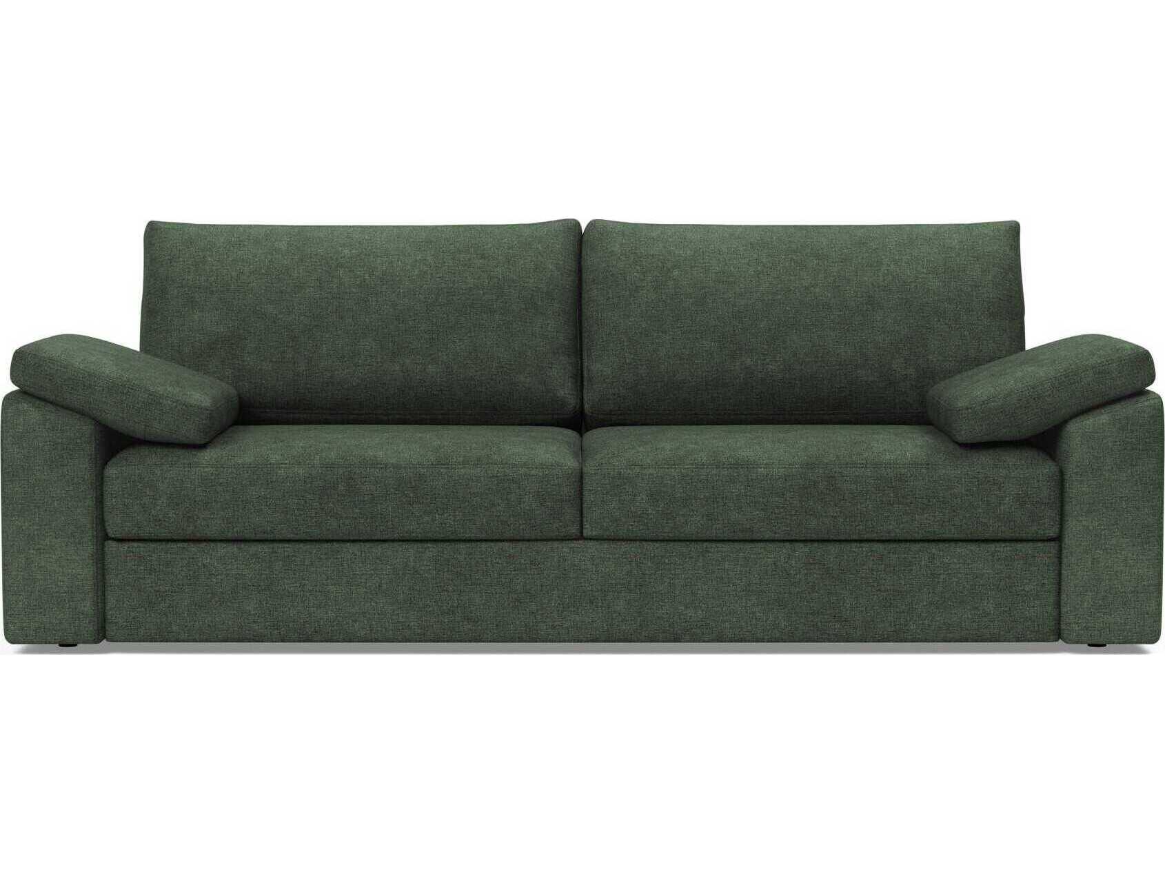 Innovation Vilander Avella Pine Green Upholstered Sofa Bed