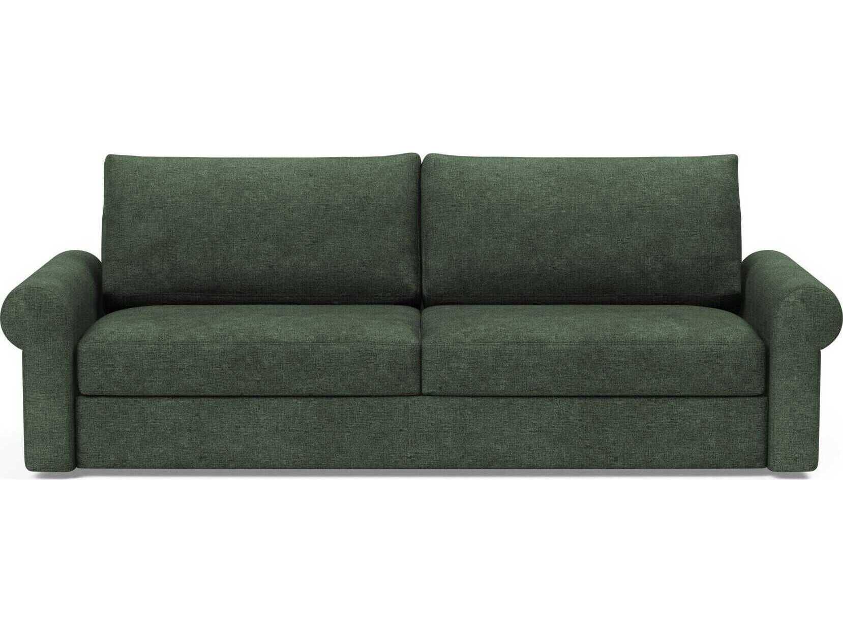 Innovation Vilander Avella Pine Green Upholstered Sofa Bed