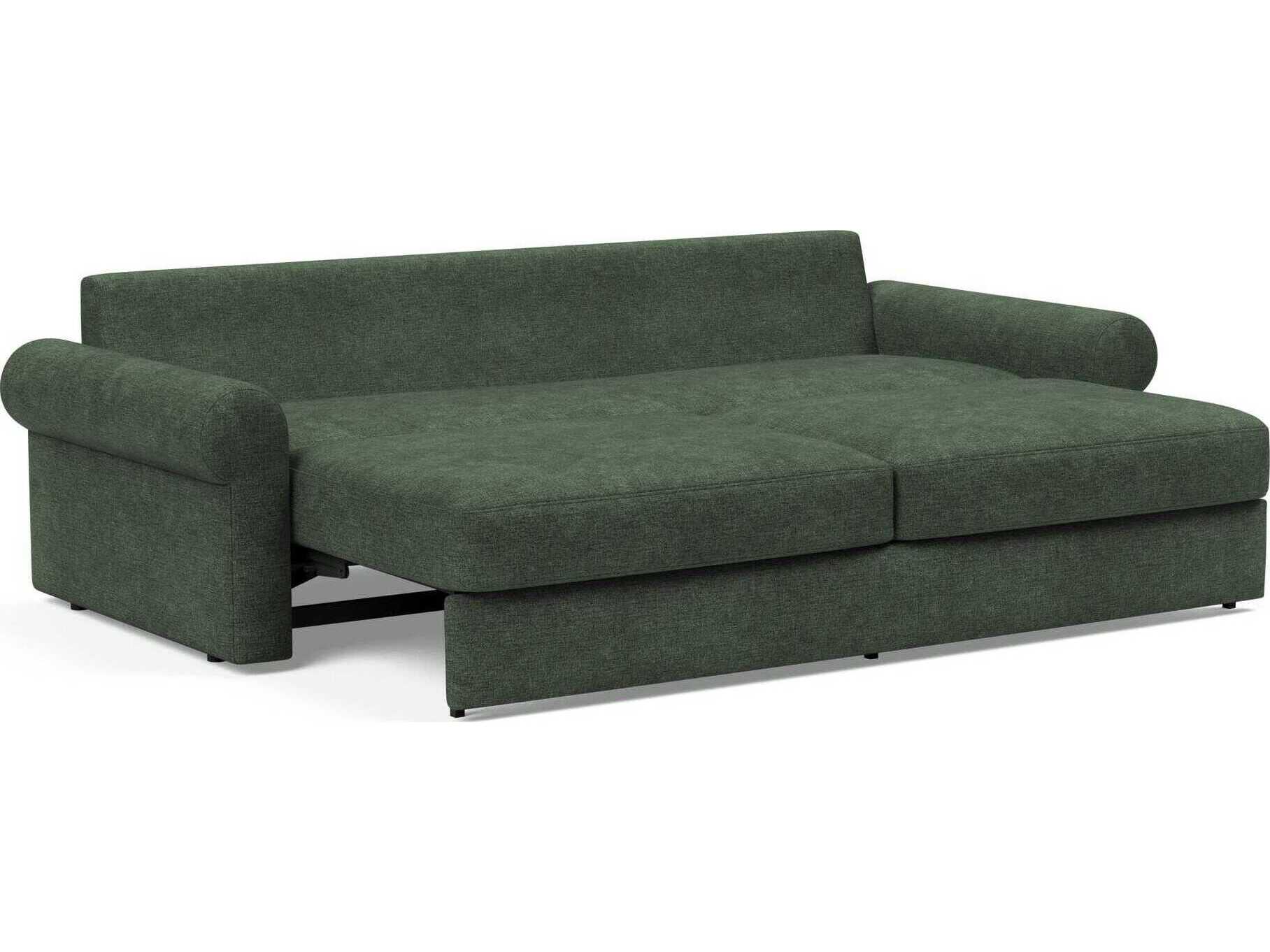 Innovation Vilander Avella Pine Green Upholstered Sofa Bed