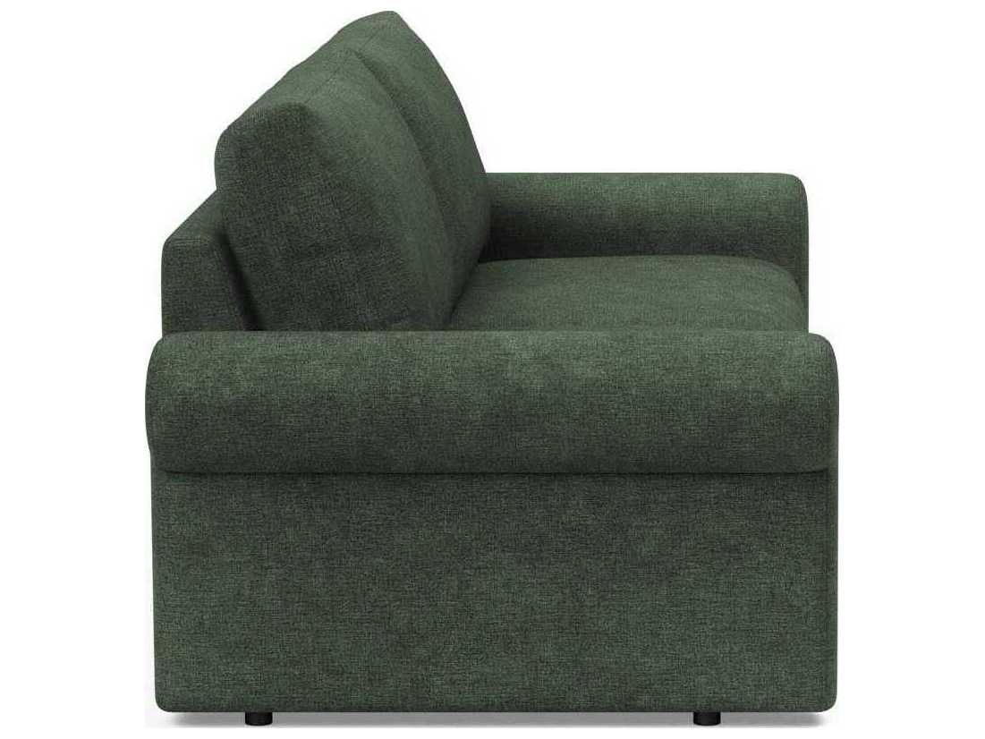 Innovation Vilander Avella Pine Green Upholstered Sofa Bed