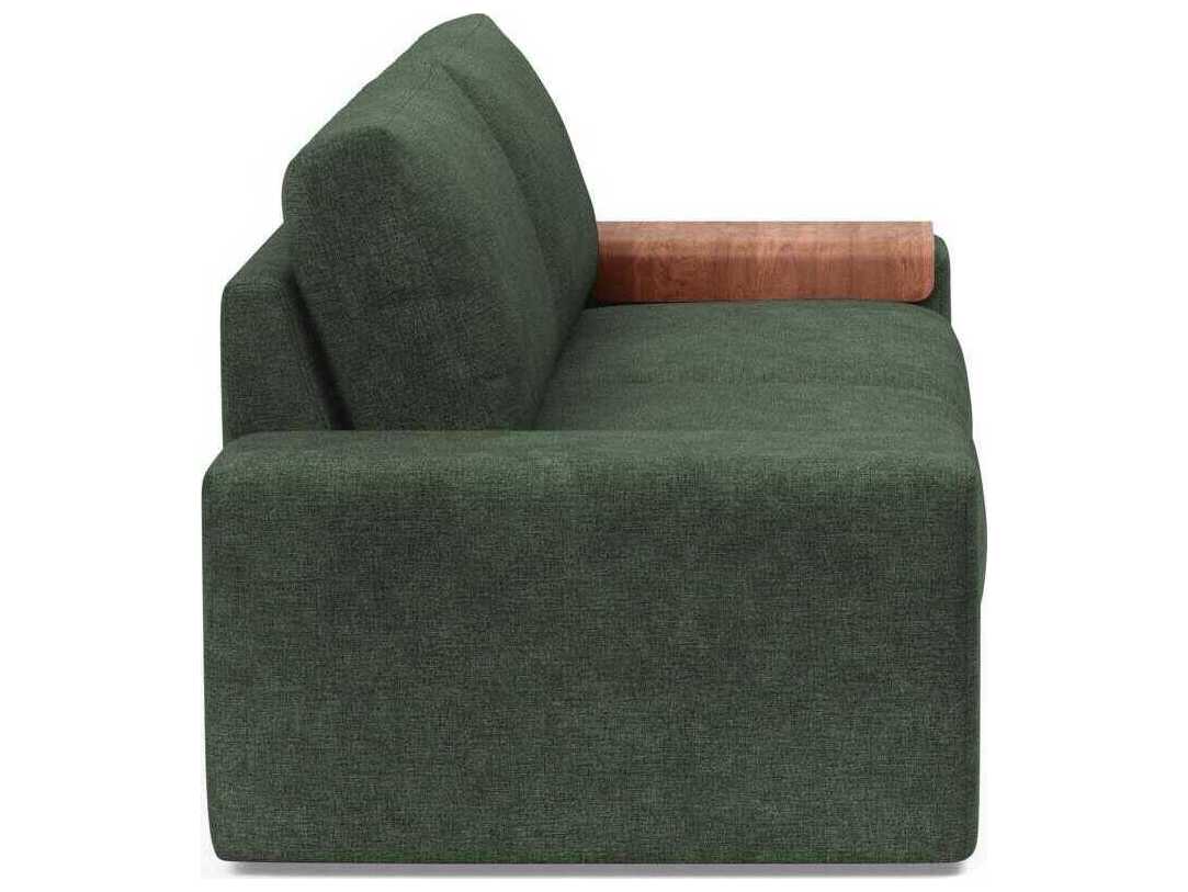 Innovation Vilander Avella Pine Green Upholstered Sofa Bed