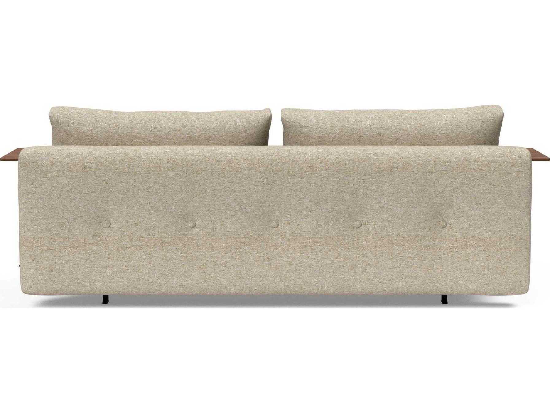 Innovation Recast Plus Halifax Antique Beige Upholstered Sofa Bed