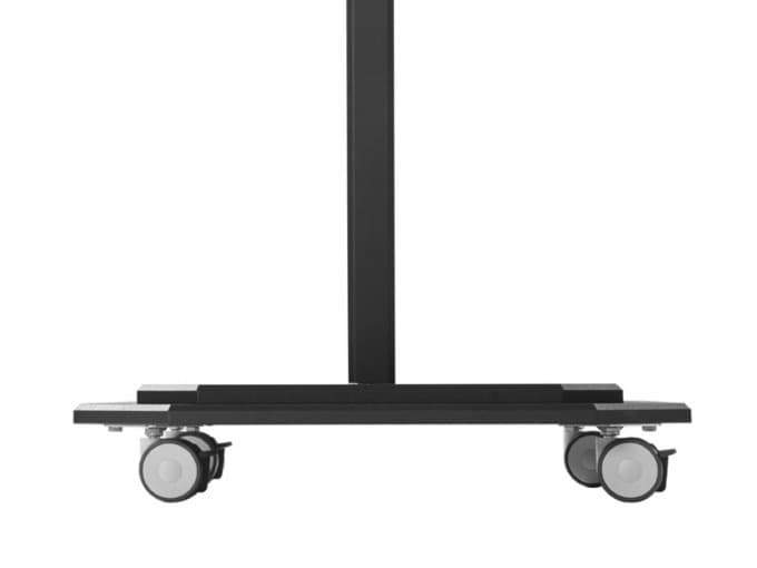 Jardinico JCP1 7.5ft Square Center Post Push-Up Lift Aluminum Outdoor Patio Umbrella with Base