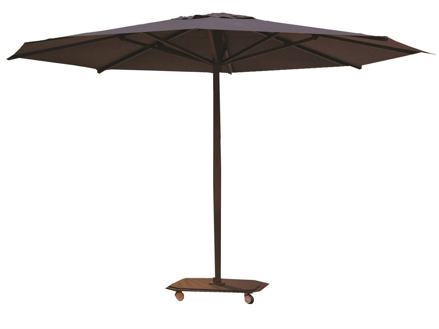 Jardinico JCP01 15 Foot Aluminum Centerpost Crank Lift Octagon Outdoor Umbrella