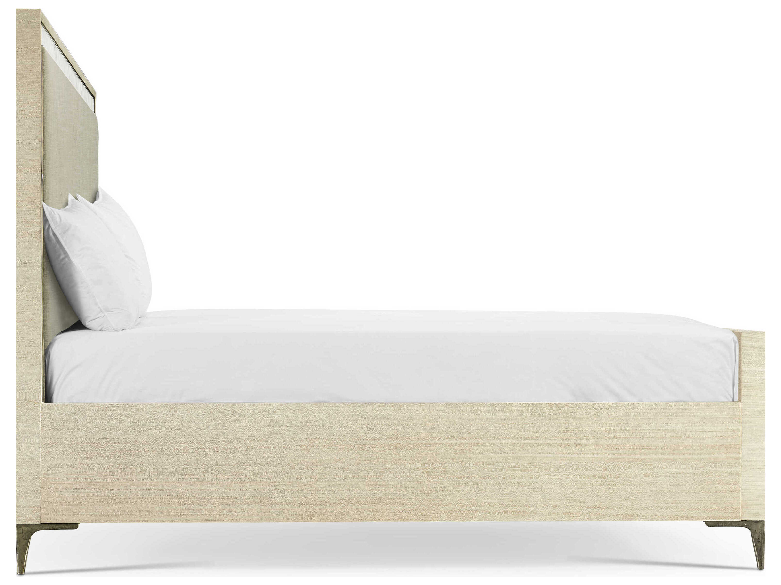 Jonathan Charles Water Natural Dyed Koto Ash Wood King Platform Bed