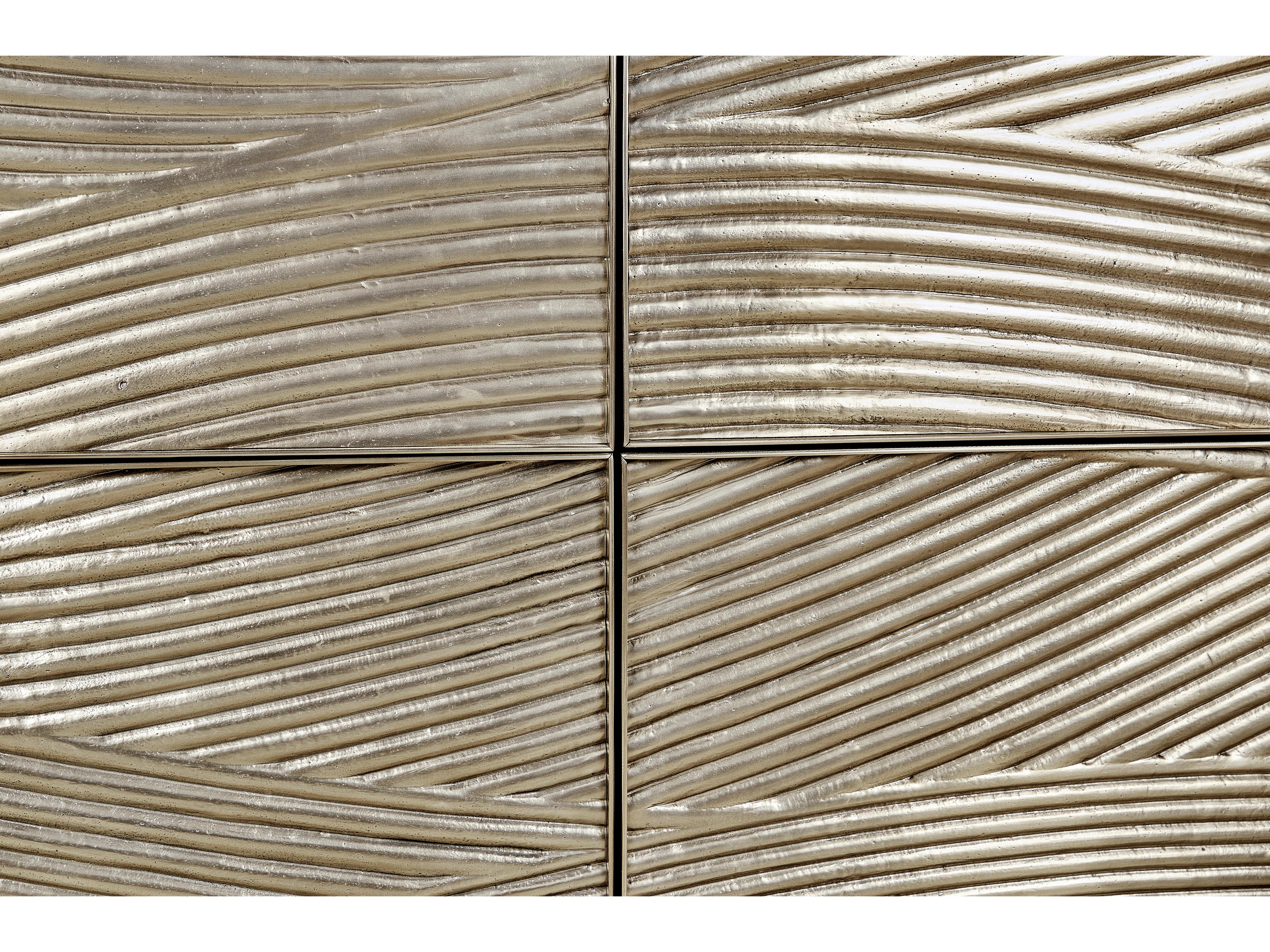 Jonathan Charles Water 6-Drawers Brown Oak Wood Double Dresser