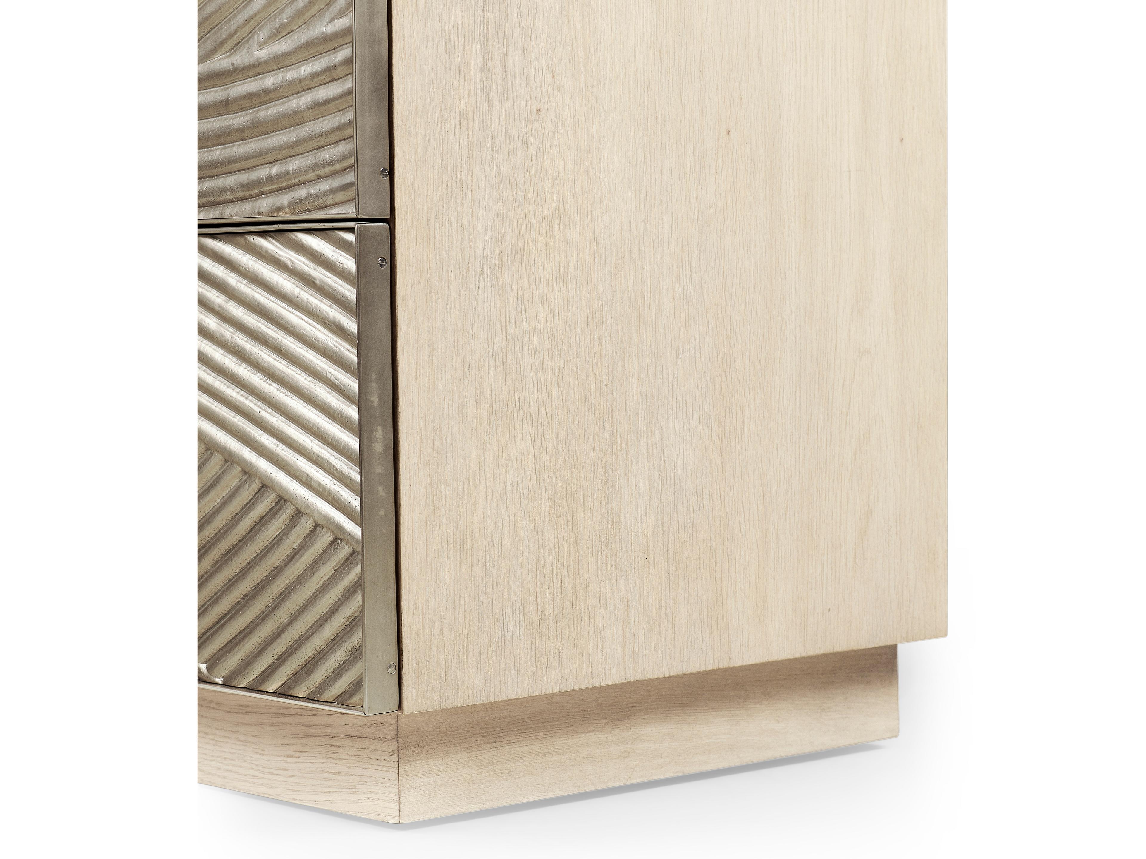 Jonathan Charles Water 6-Drawers Brown Oak Wood Double Dresser