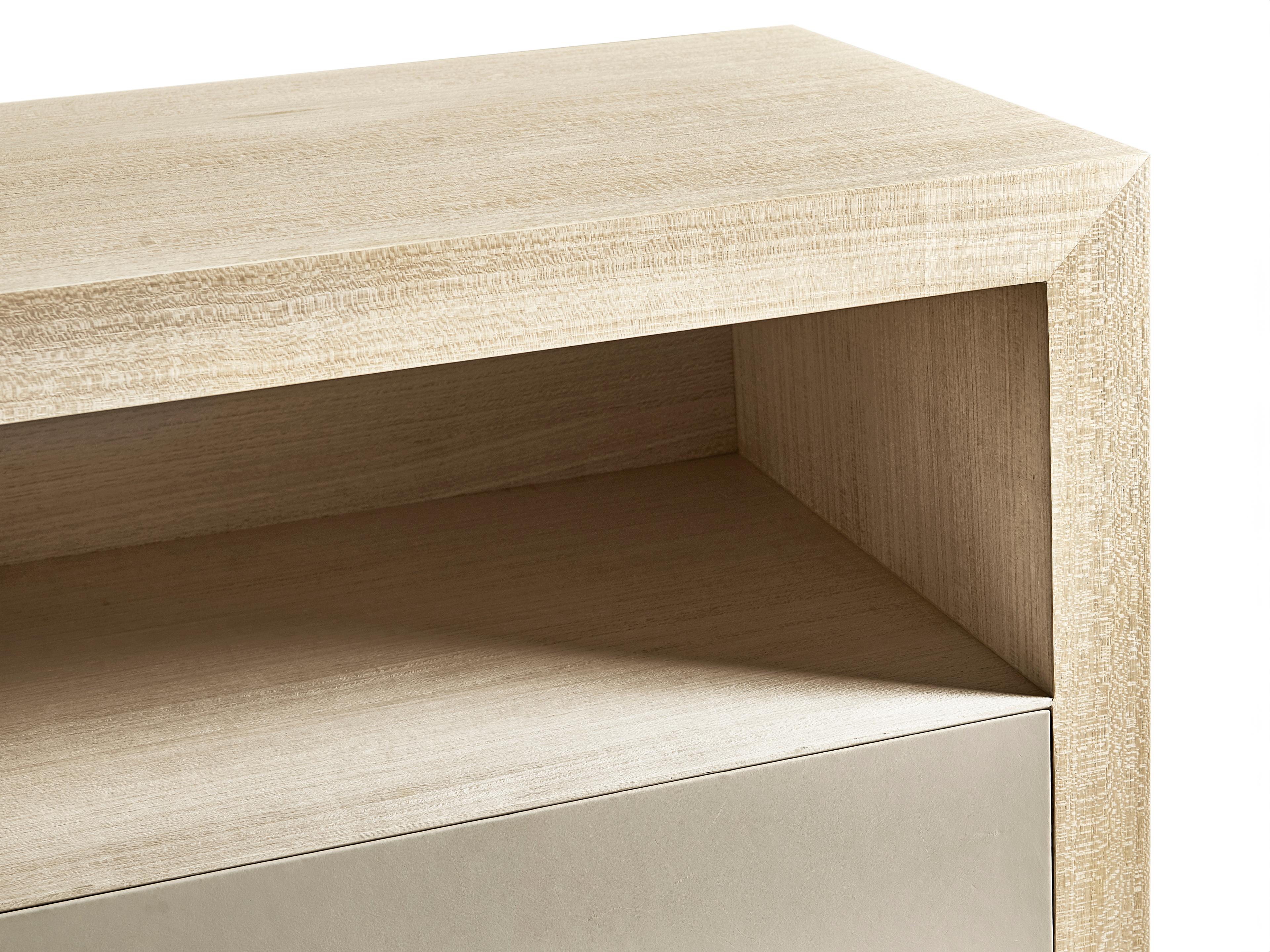 Jonathan Charles Water 1-Drawer Oak Wood Nightstand