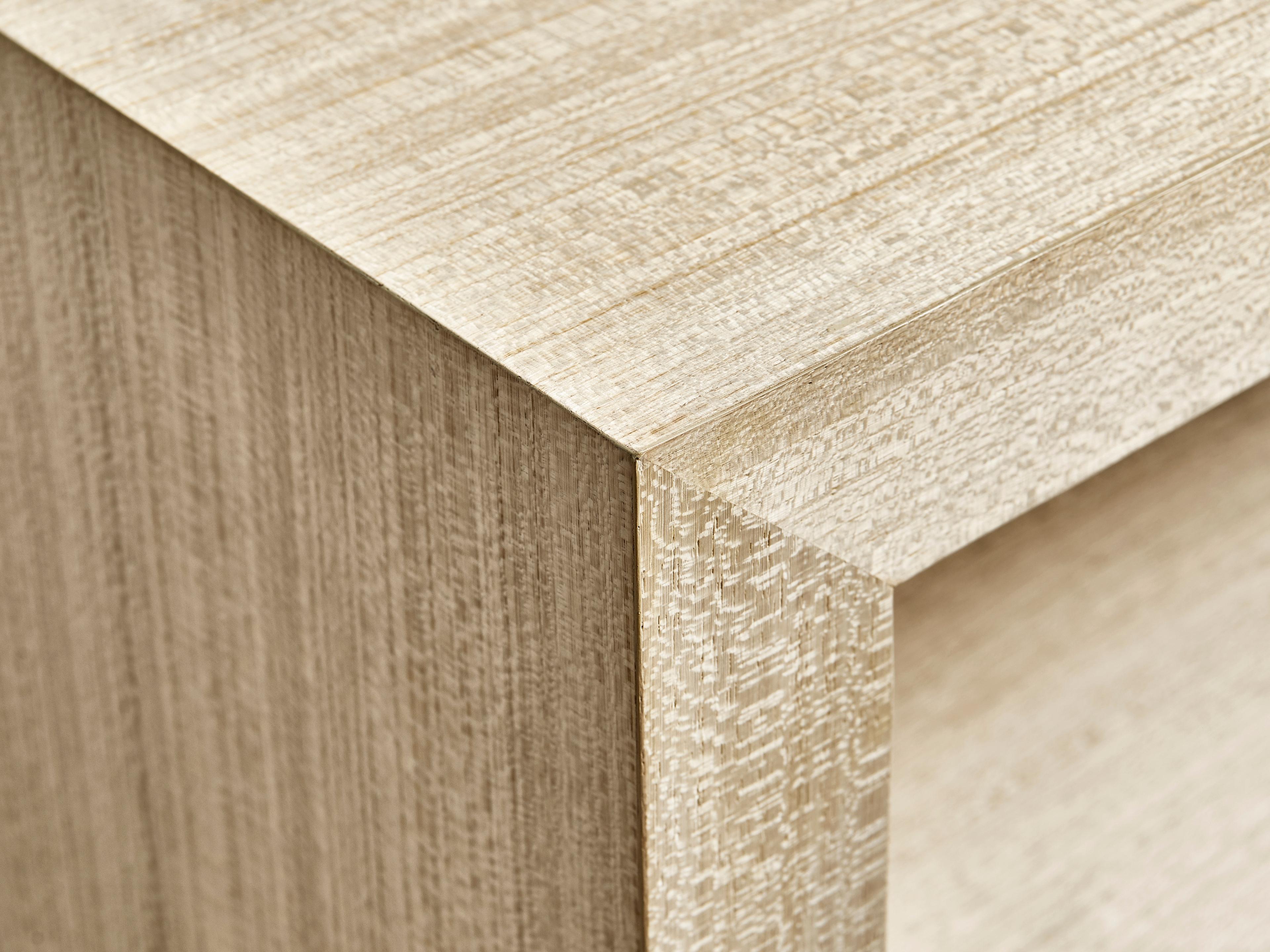 Jonathan Charles Water 1-Drawer Oak Wood Nightstand