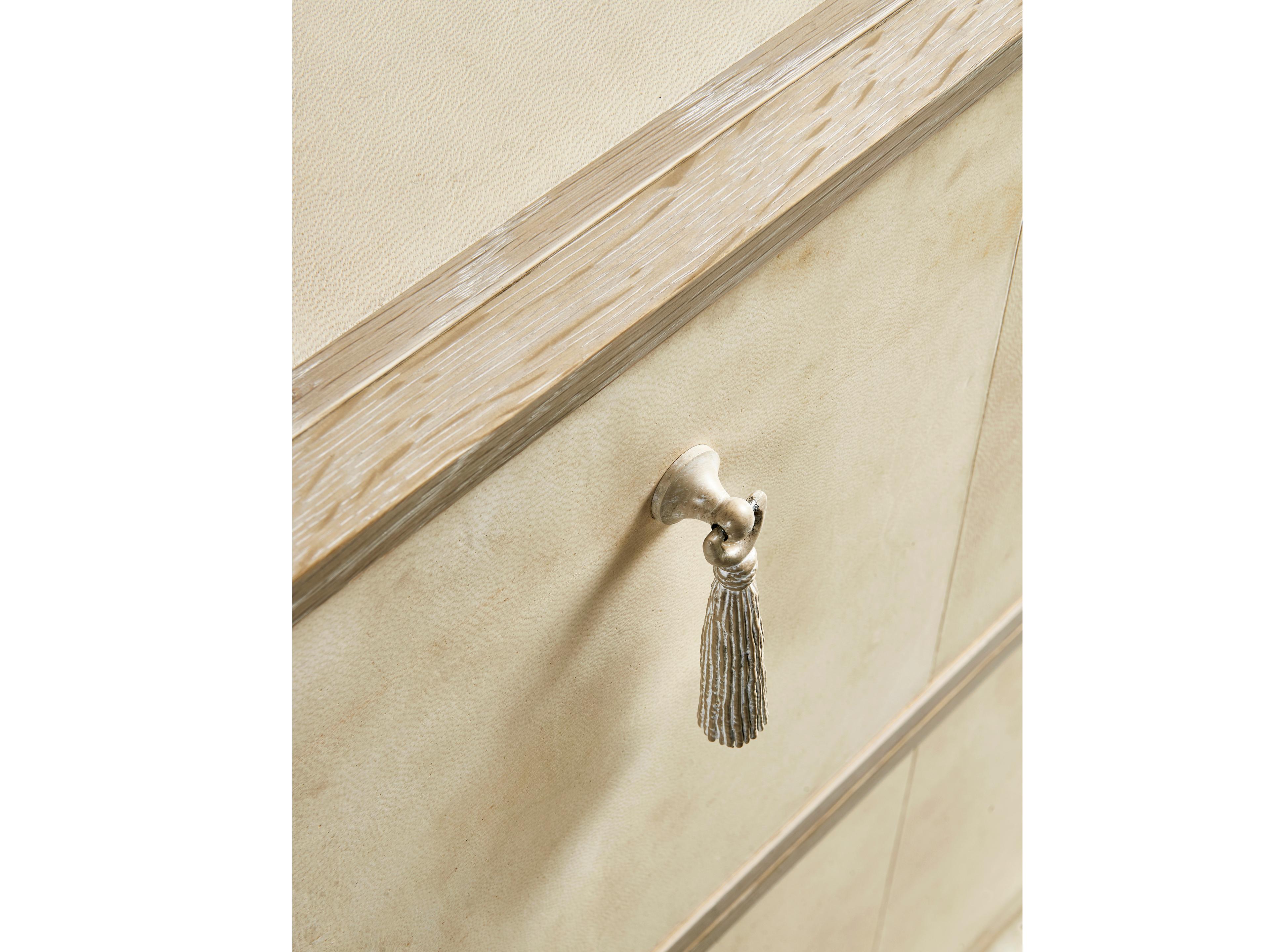 Jonathan Charles Water Hydra 2-Drawers Oak Wood Nightstand