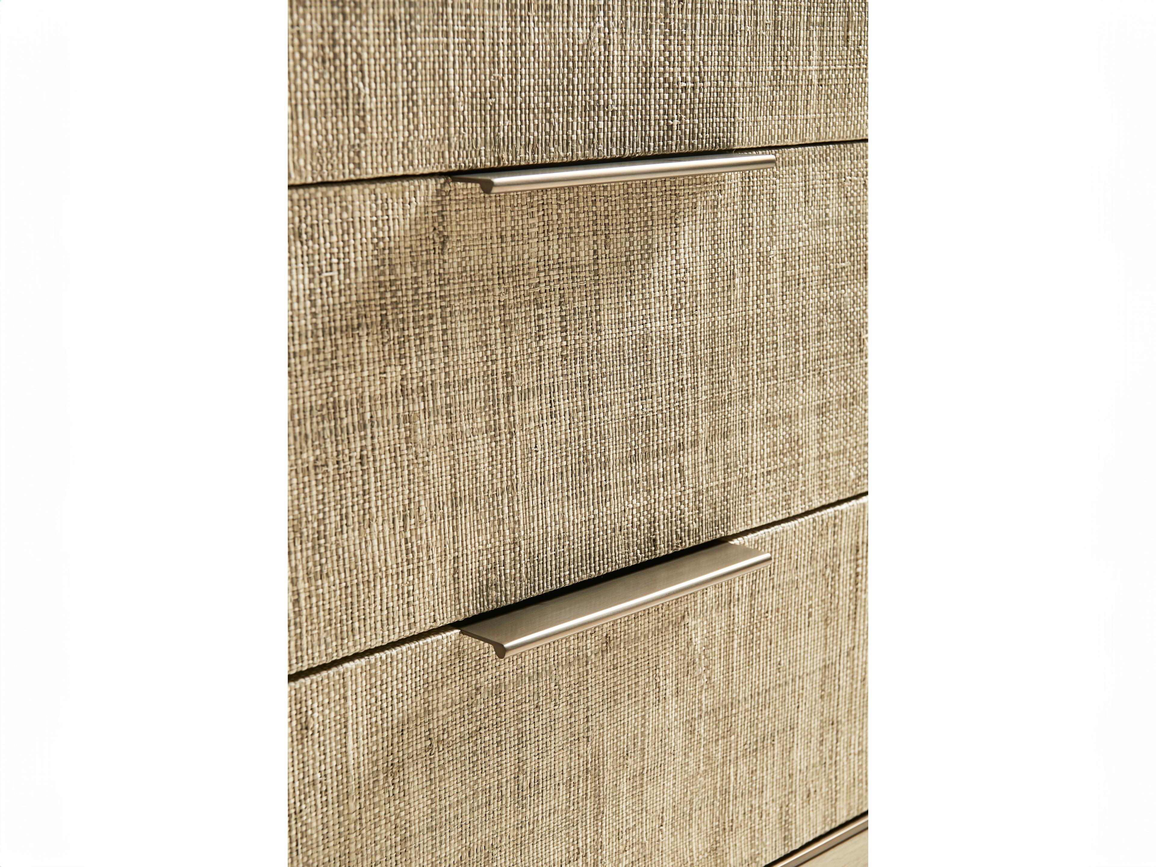 Jonathan Charles Water 3-Drawers Brown Oak Wood Nightstand