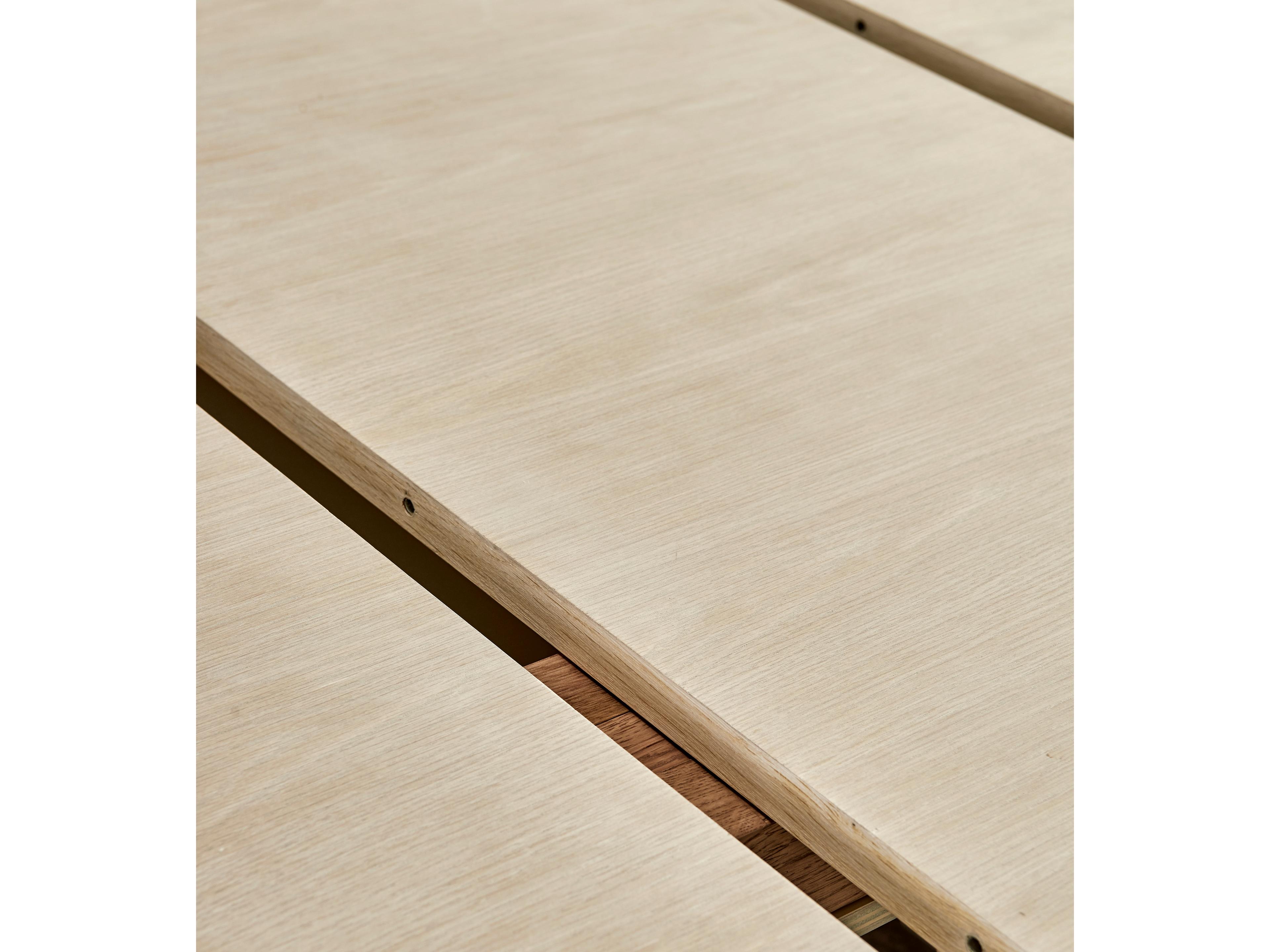 Jonathan Charles Water Rectangular Wood White Washed Oak Dining Table