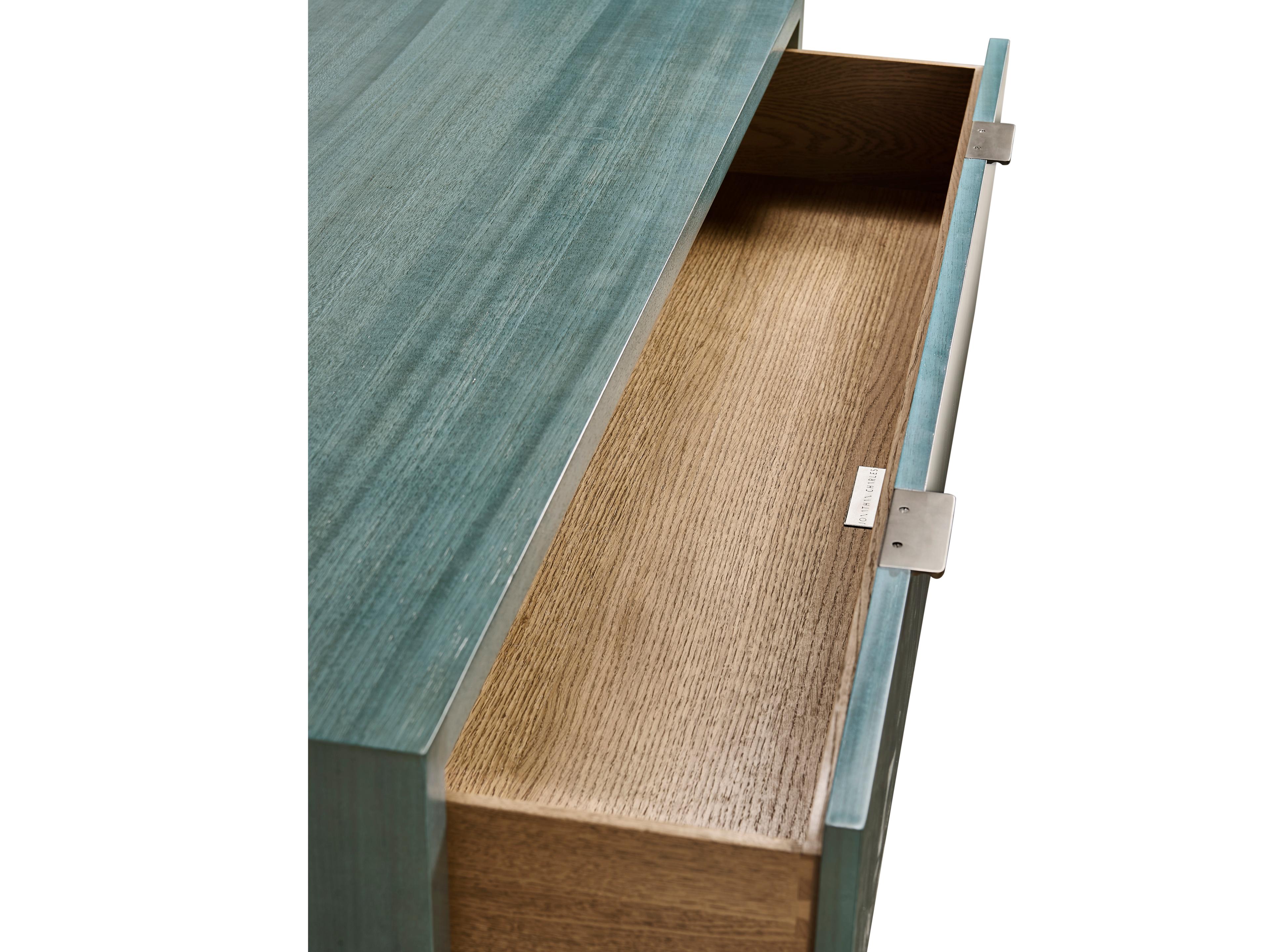 Jonathan Charles Water 4-Drawers Dresser