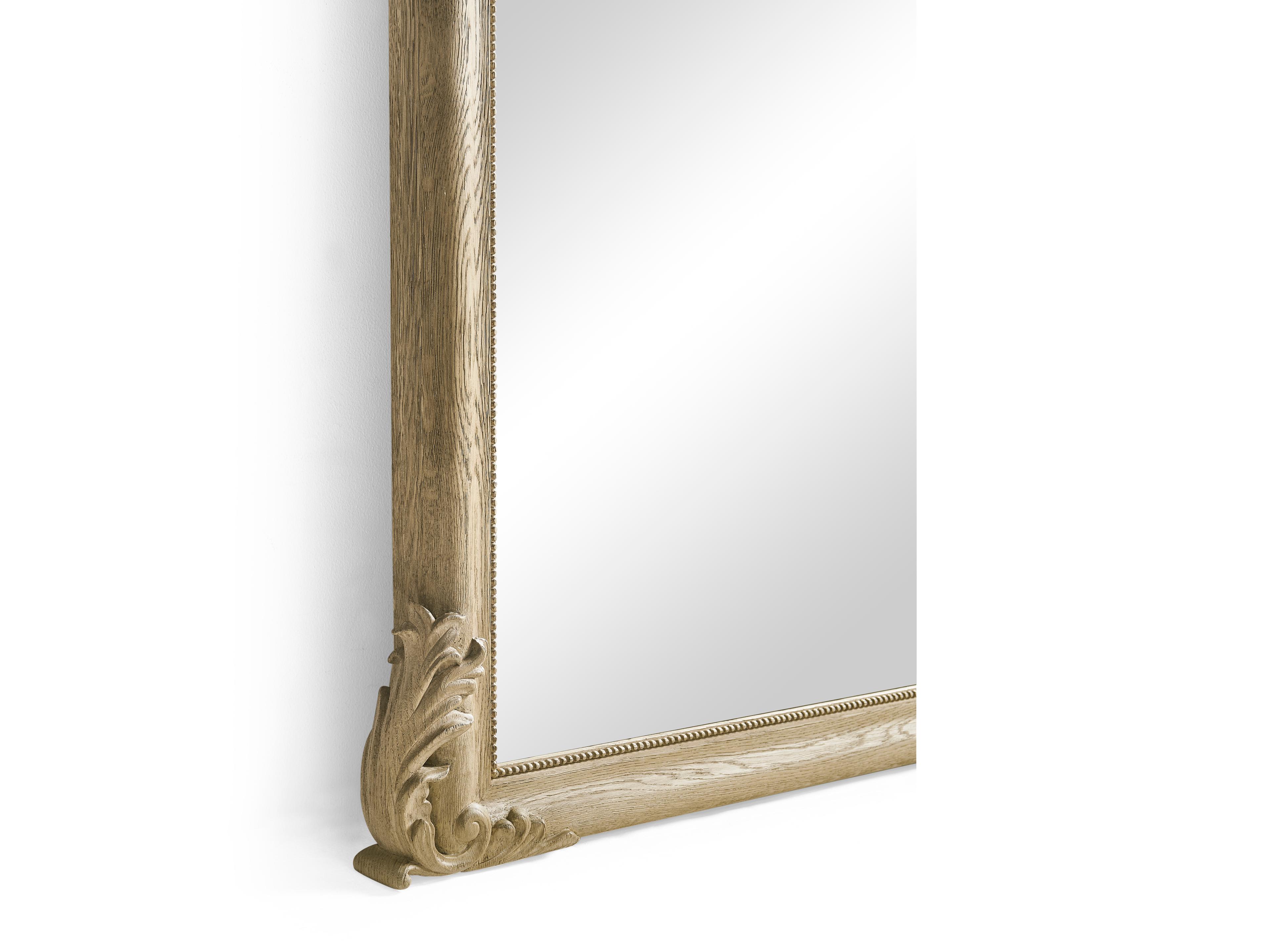 Jonathan Charles Timeless Bleached Chestnut Wall Mirror Rectangular