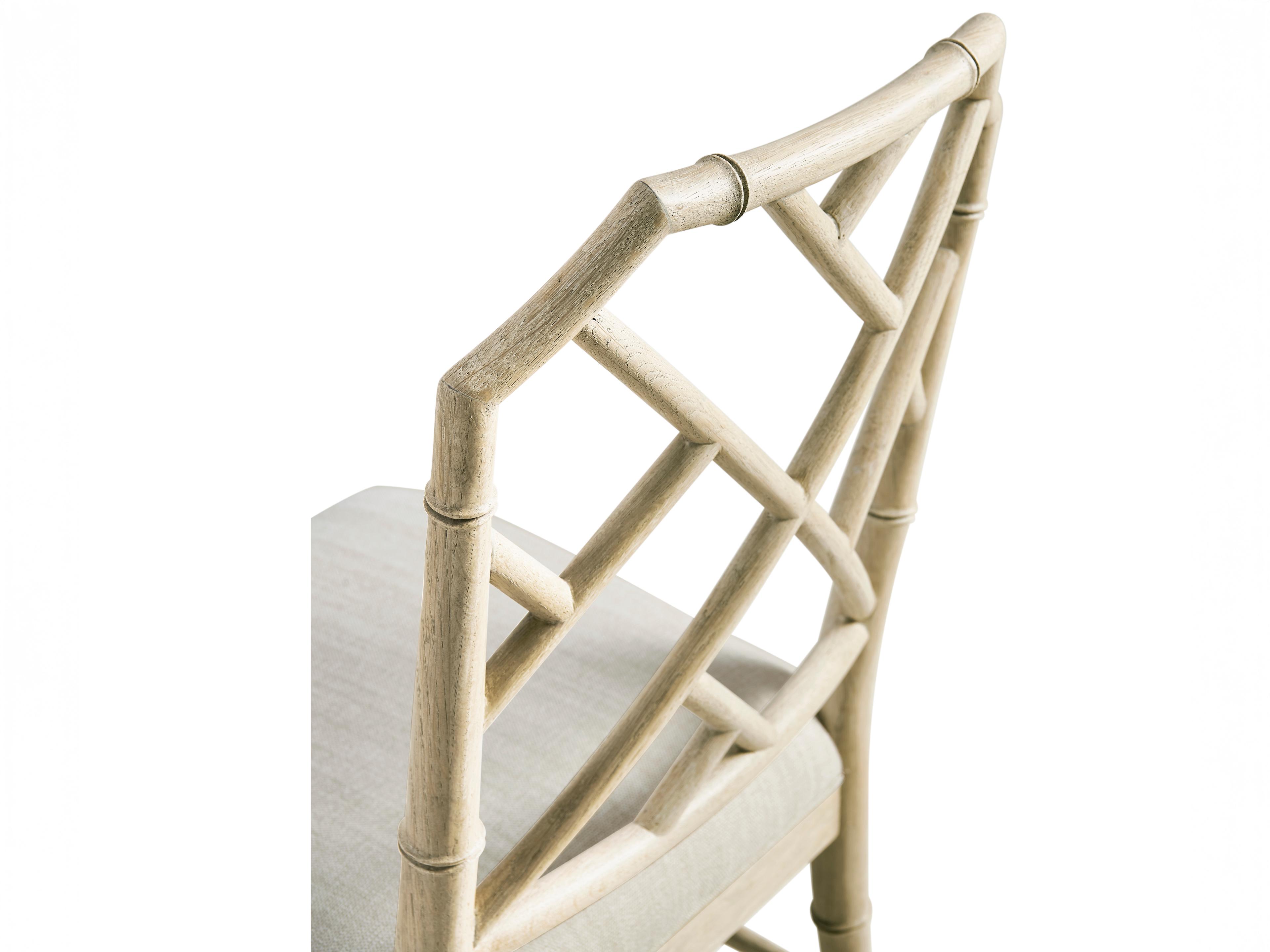 Jonathan Charles Timeless Oak Wood Upholstered Side Dining Chair