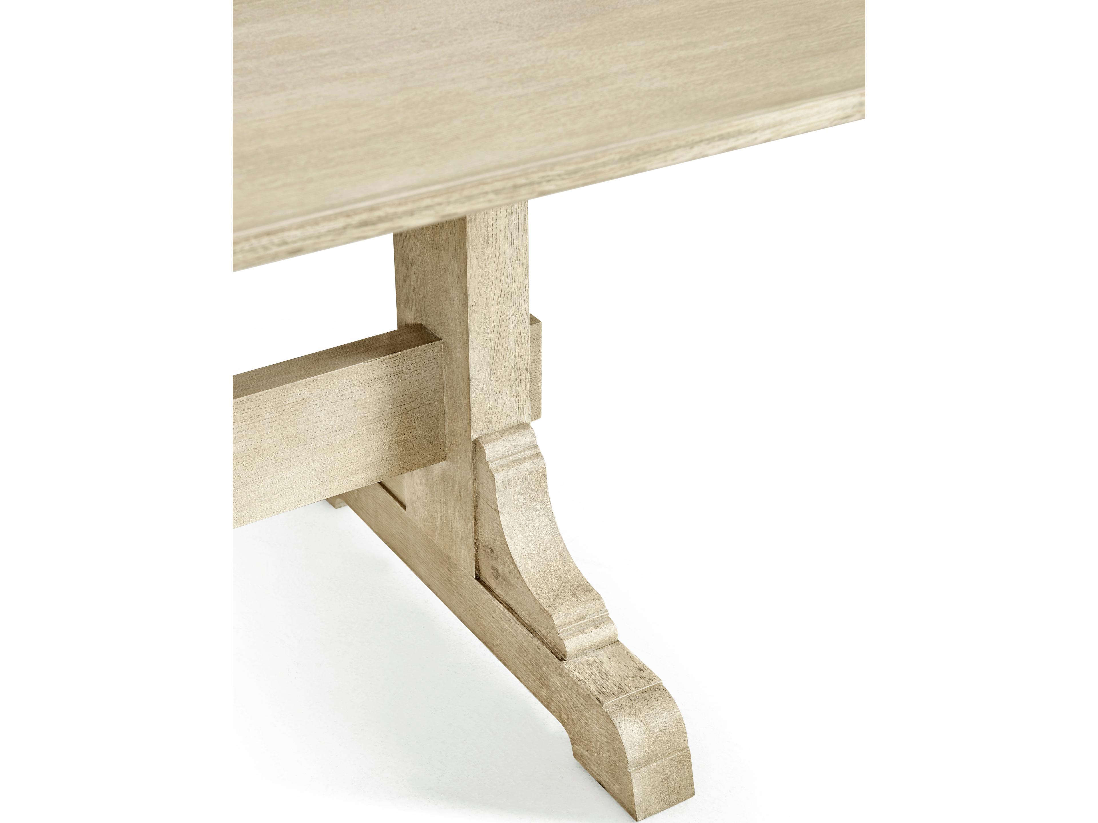 Jonathan Charles Timeless Rectangular Wood Stripped Oak Dining Table