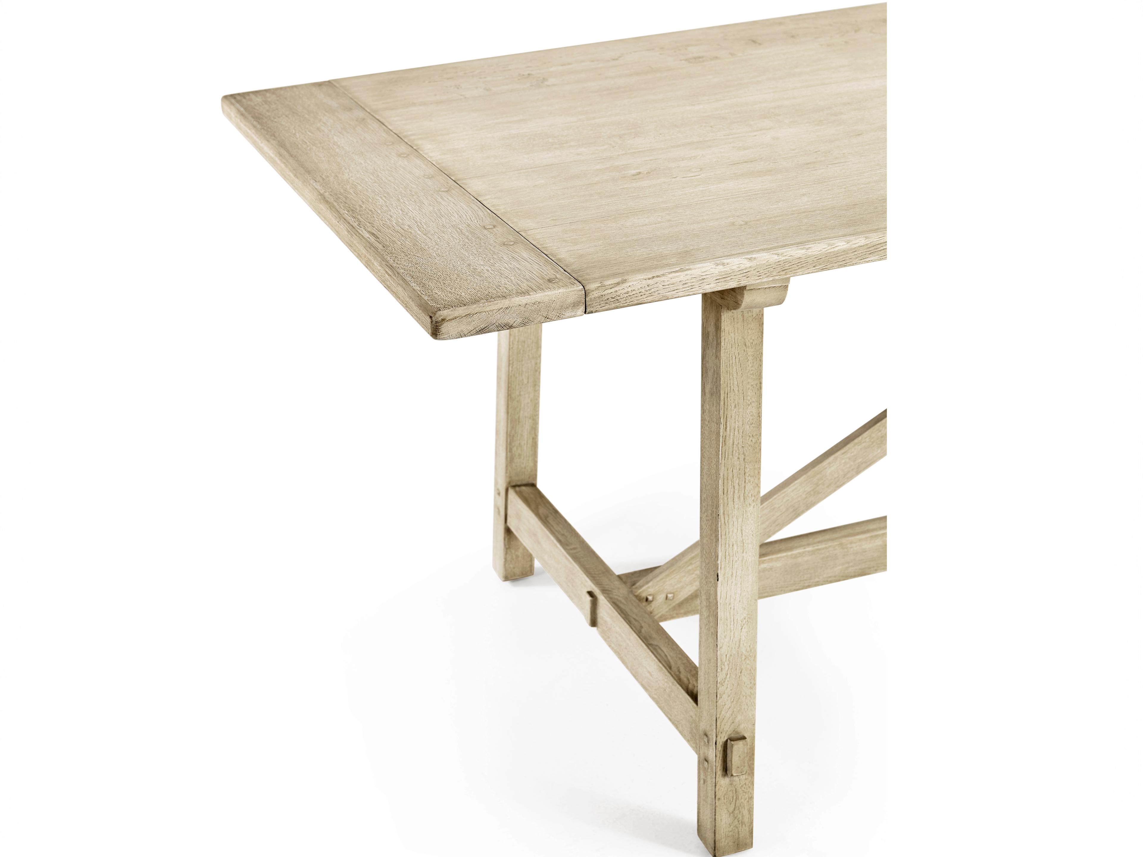 Jonathan Charles Timeless Rectangular Wood Stripped Oak Dining Table